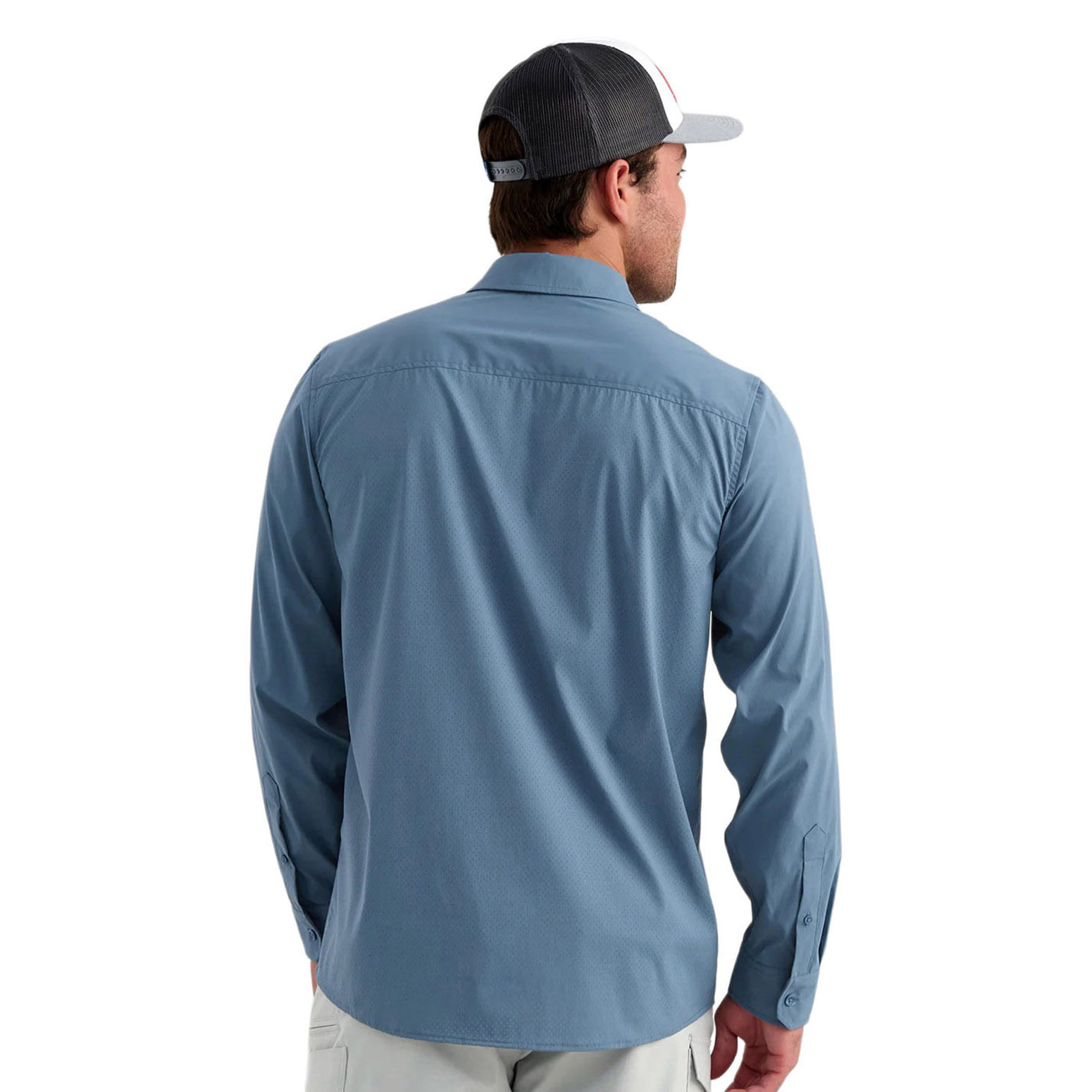 Huk-Icon-Long-Sleeve-T-Shirt---Men-s-Stormy-Blue