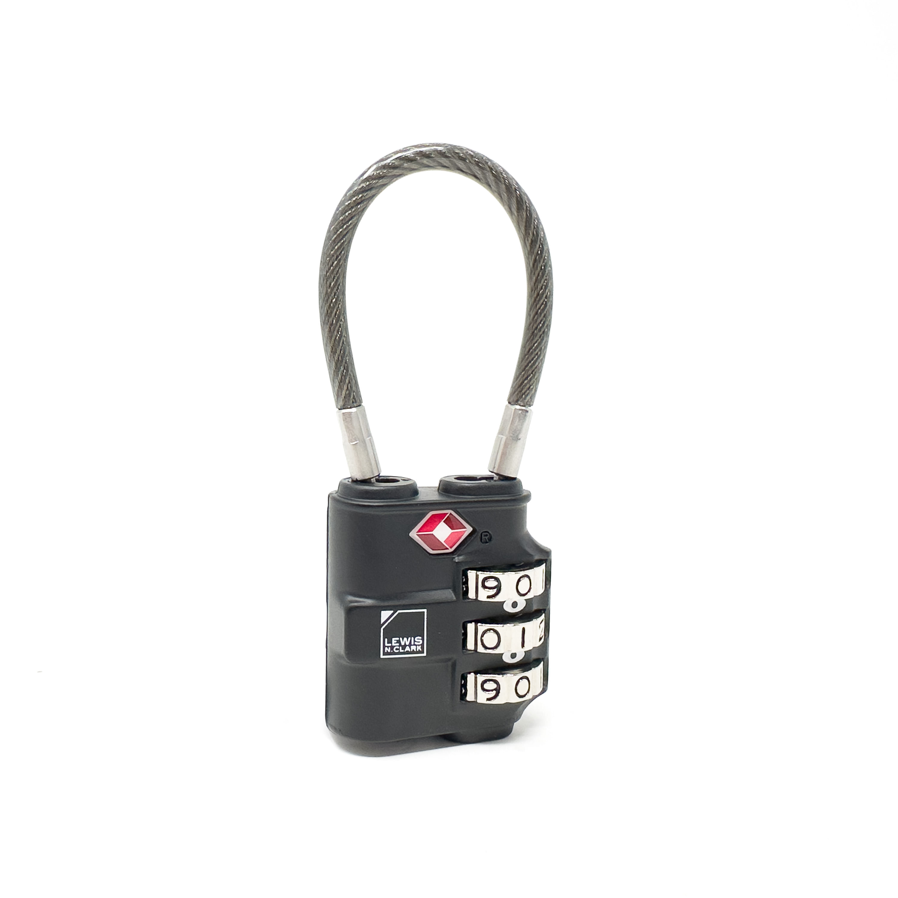Lewis N. Clark Travel Sentry Indicator Cable Lock - Thumbnail 4