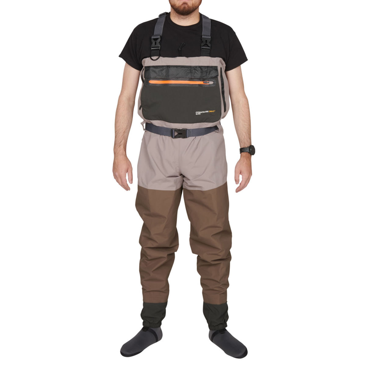 CMP360-Tailwater-Stockingfoot-Wader-Khaki---Sand