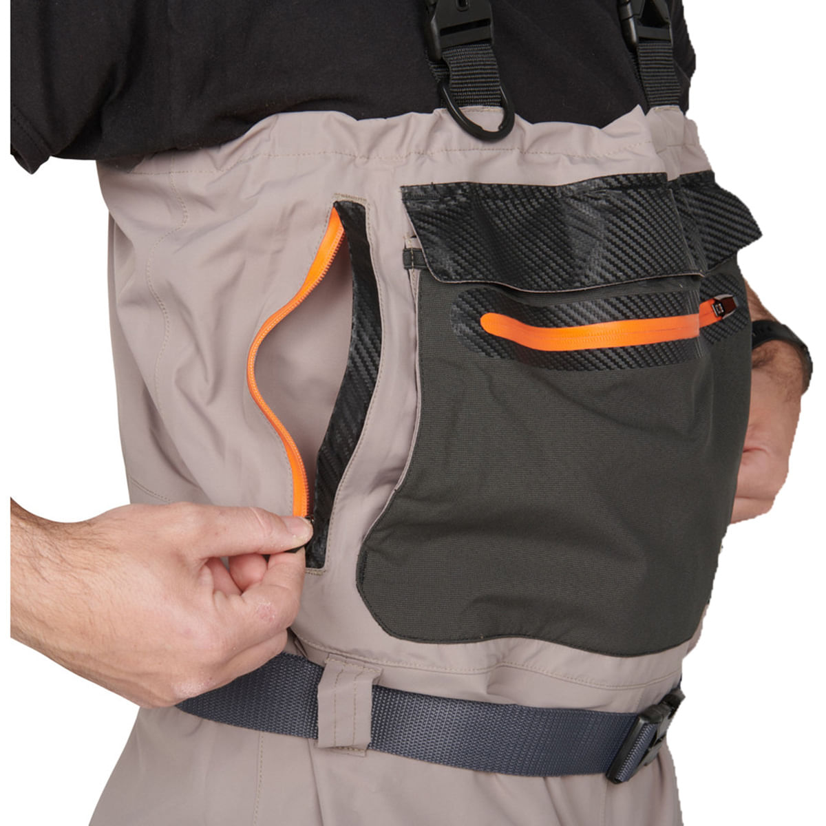 CMP360-Tailwater-Stockingfoot-Wader-Khaki---Sand