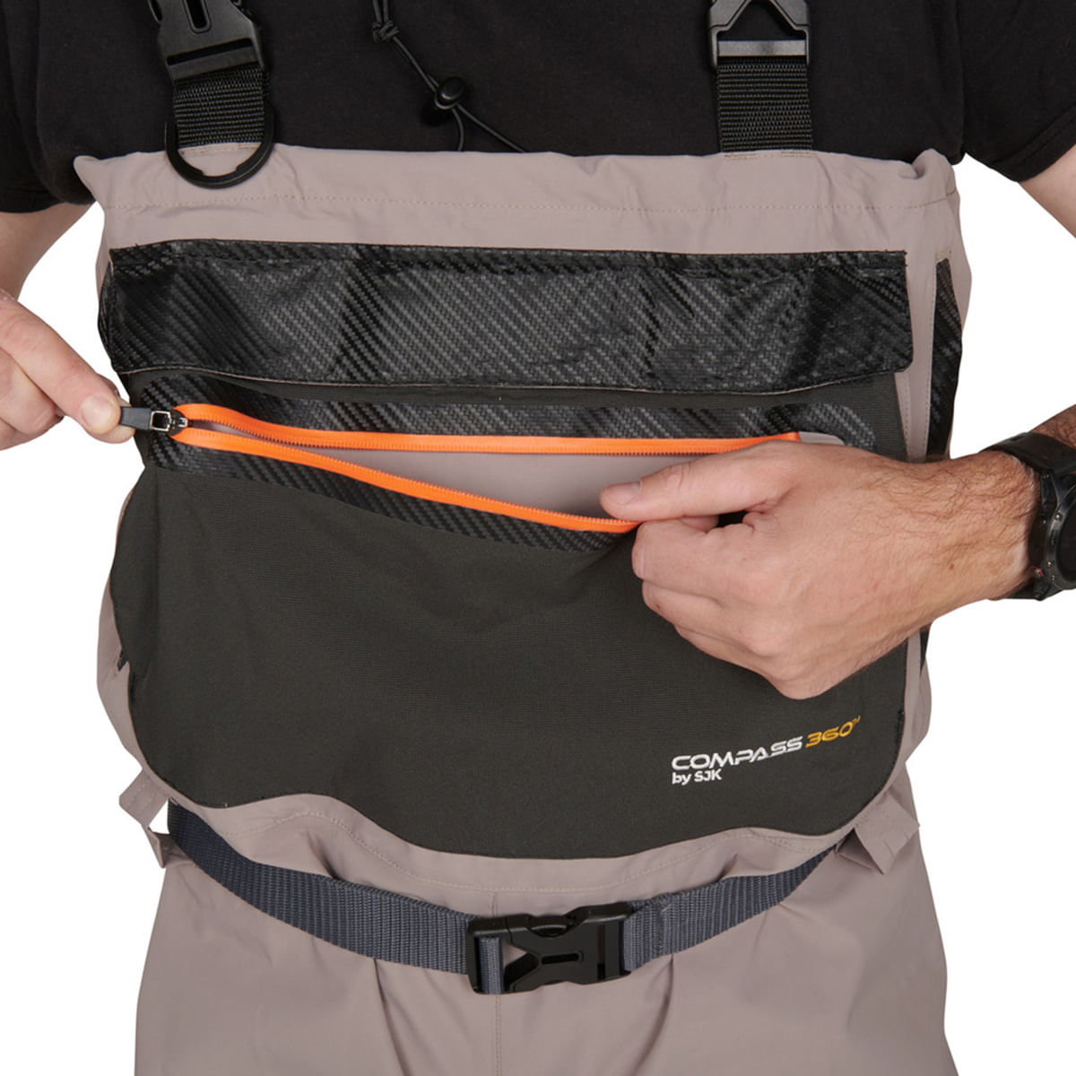 CMP360-Tailwater-Stockingfoot-Wader-Khaki---Sand