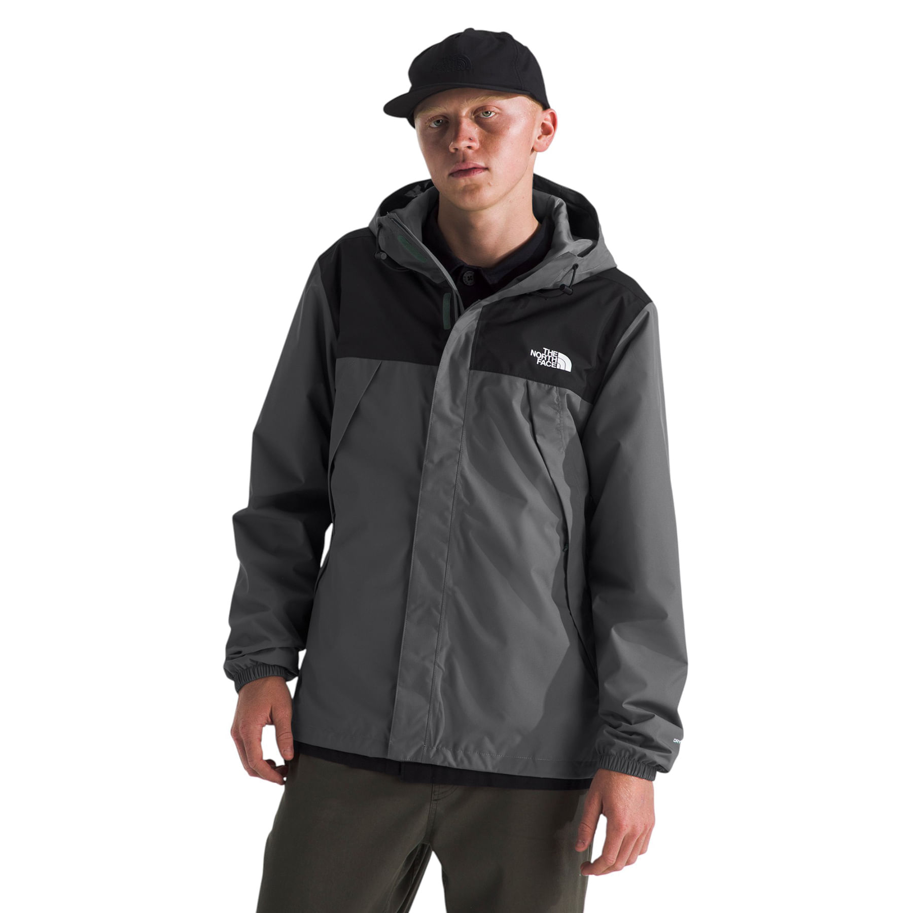 The-North-Face-Antora-Jacket---Men-s-Smoked-Pearl---TNF-Black---NPF