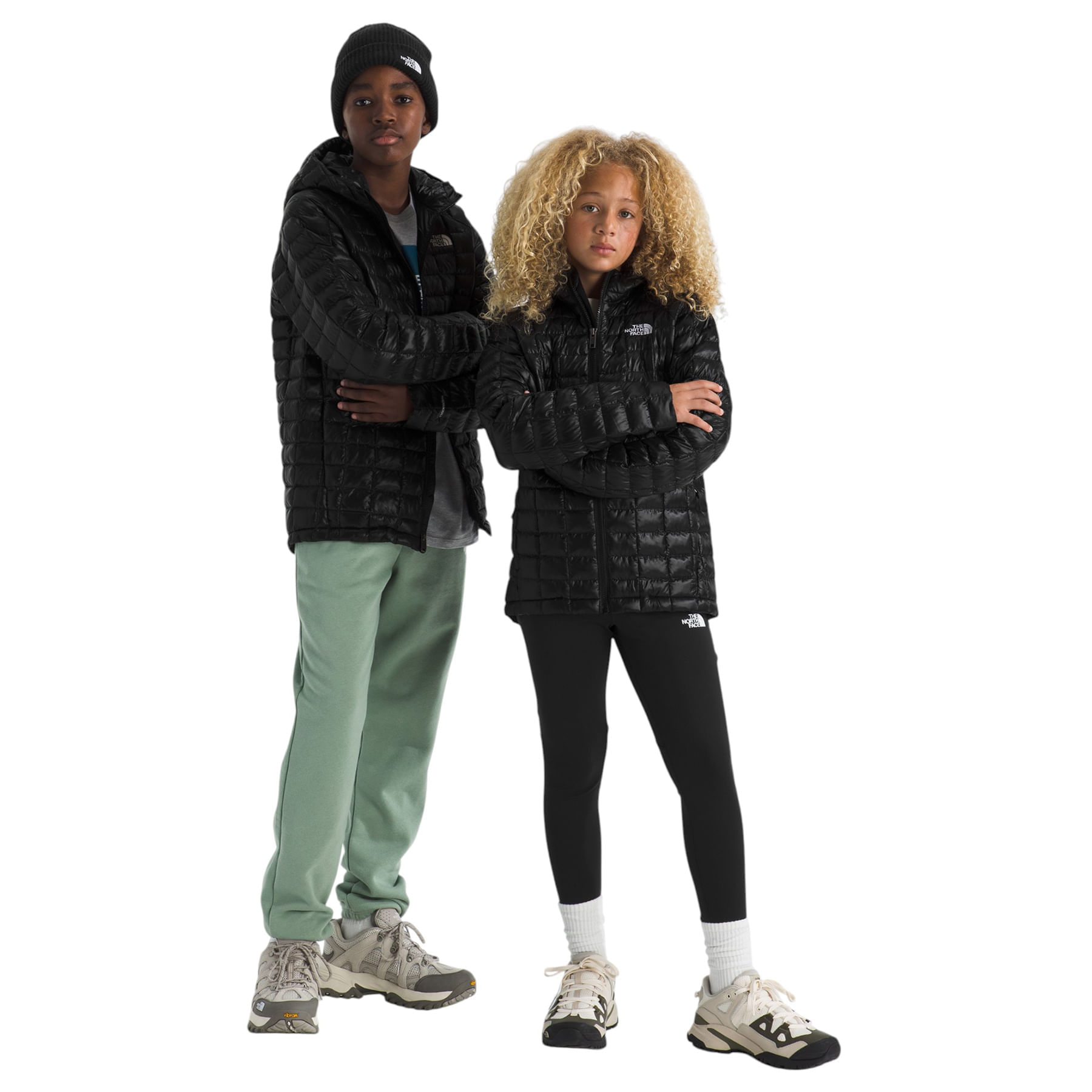 The-North-Face-Thermoball-Hooded-Jacket---Kids--TNF-Black