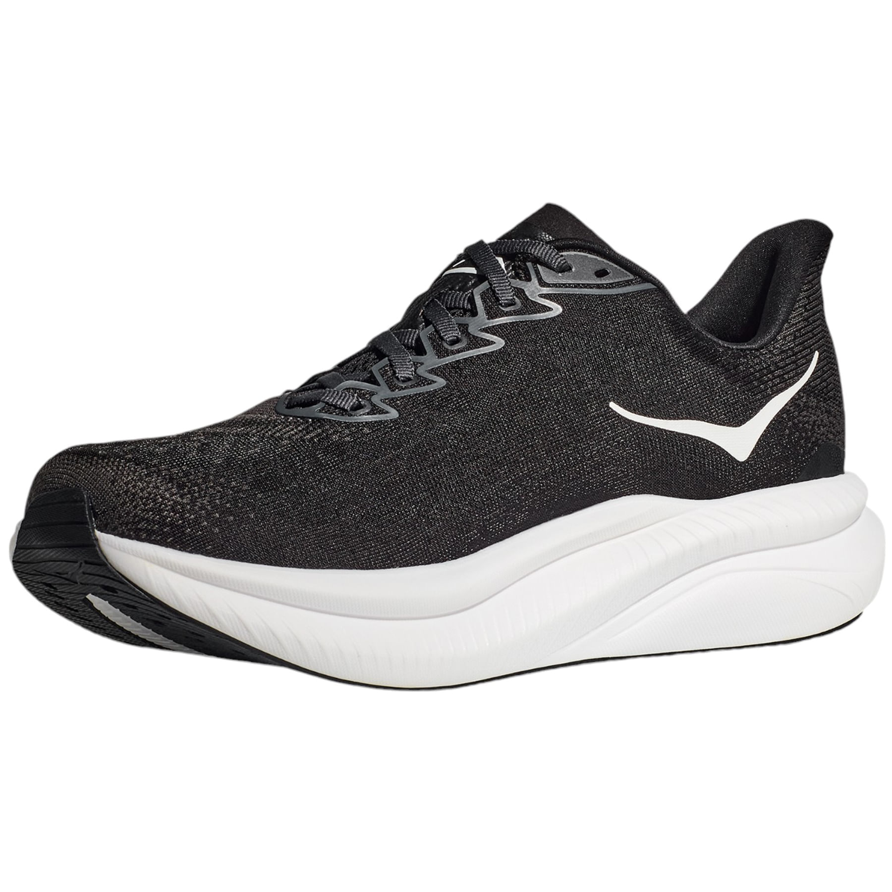 HOKA-Mach-6-Running-Shoe---Women-s-Black---White
