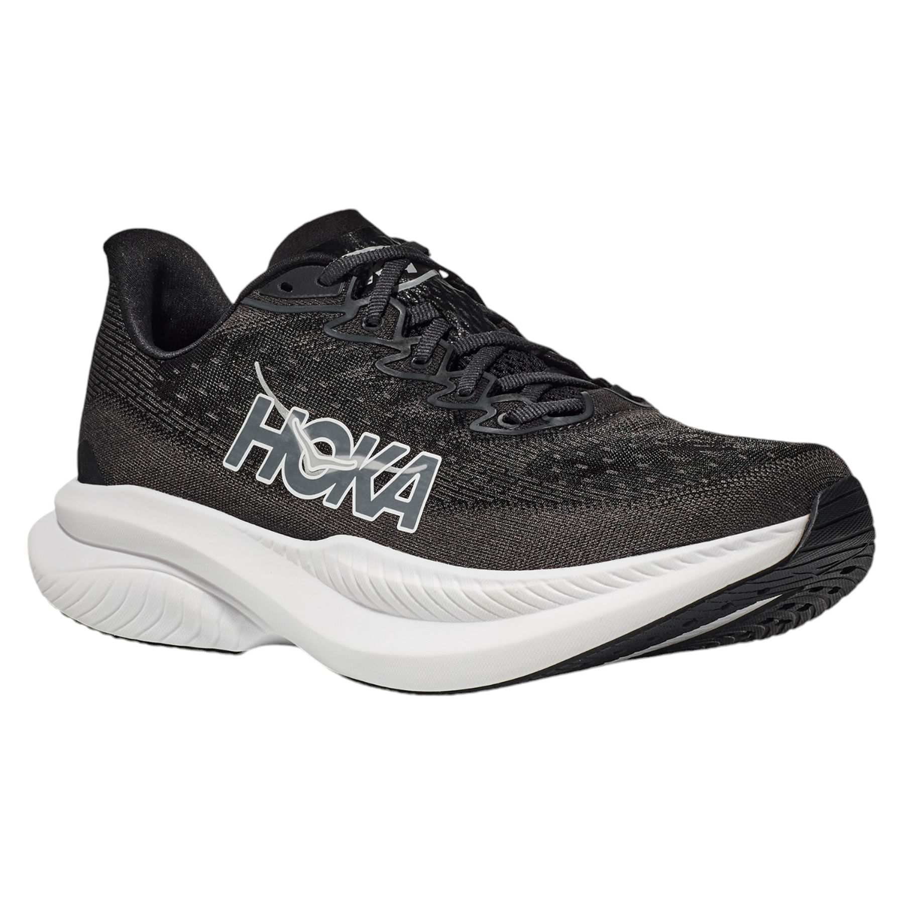 HOKA-Mach-6-Running-Shoe---Women-s-Black---White
