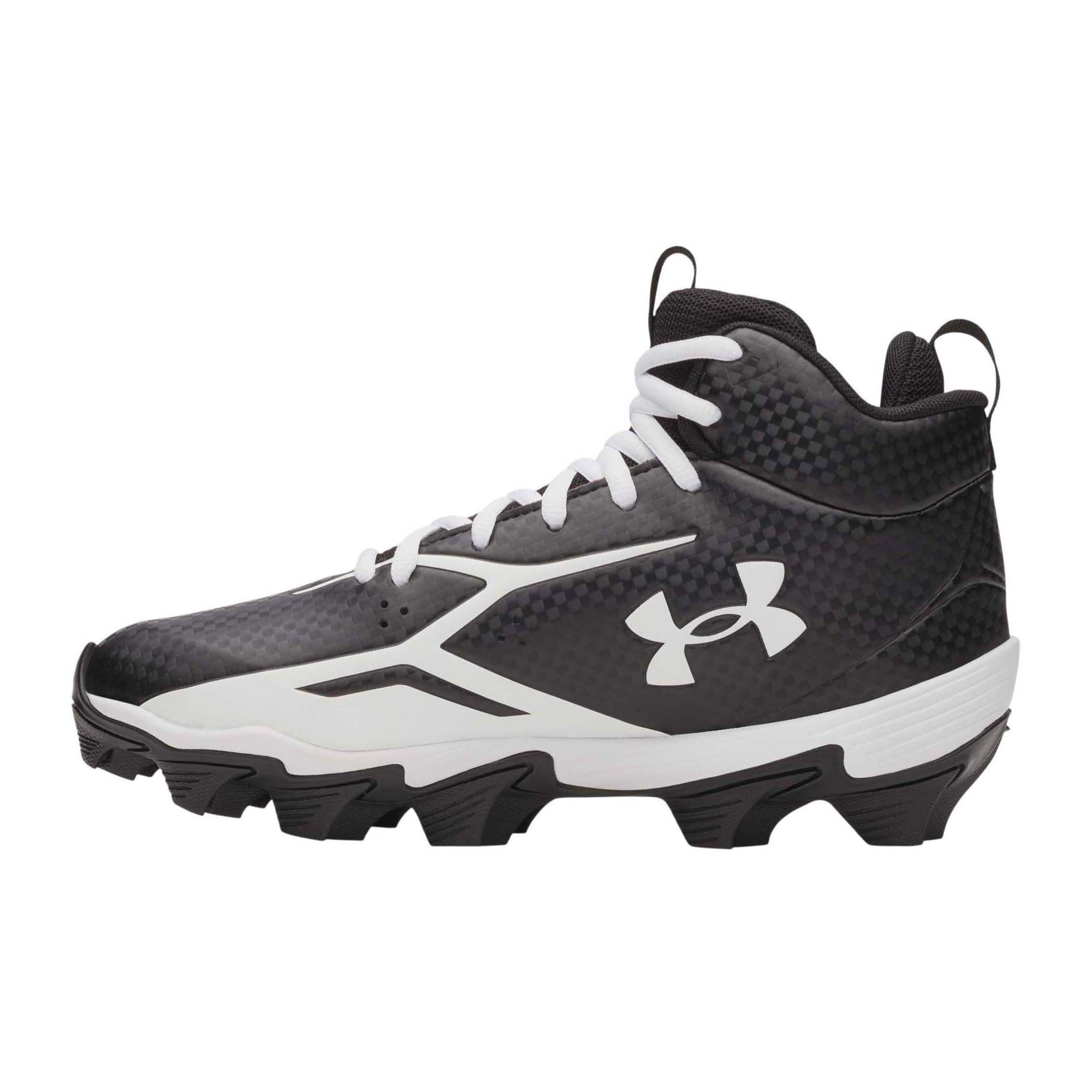 Under-Armour-Spotlight-Hammer-Jr-Football-Cleat---Kids--Black---White---White