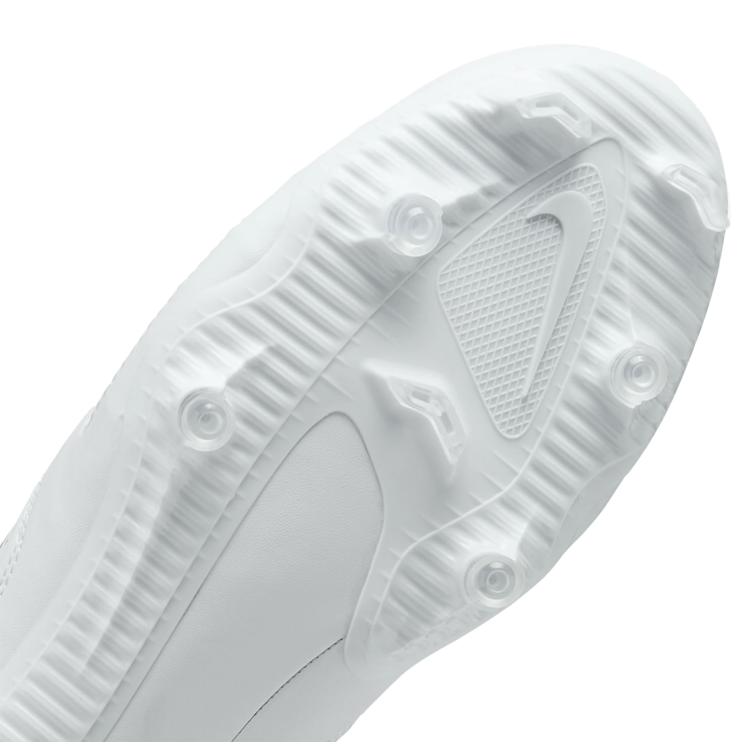 Nike Huarache 9 Varsity Lax Lacrosse Cleat - Men's - White / Black 8 Regular