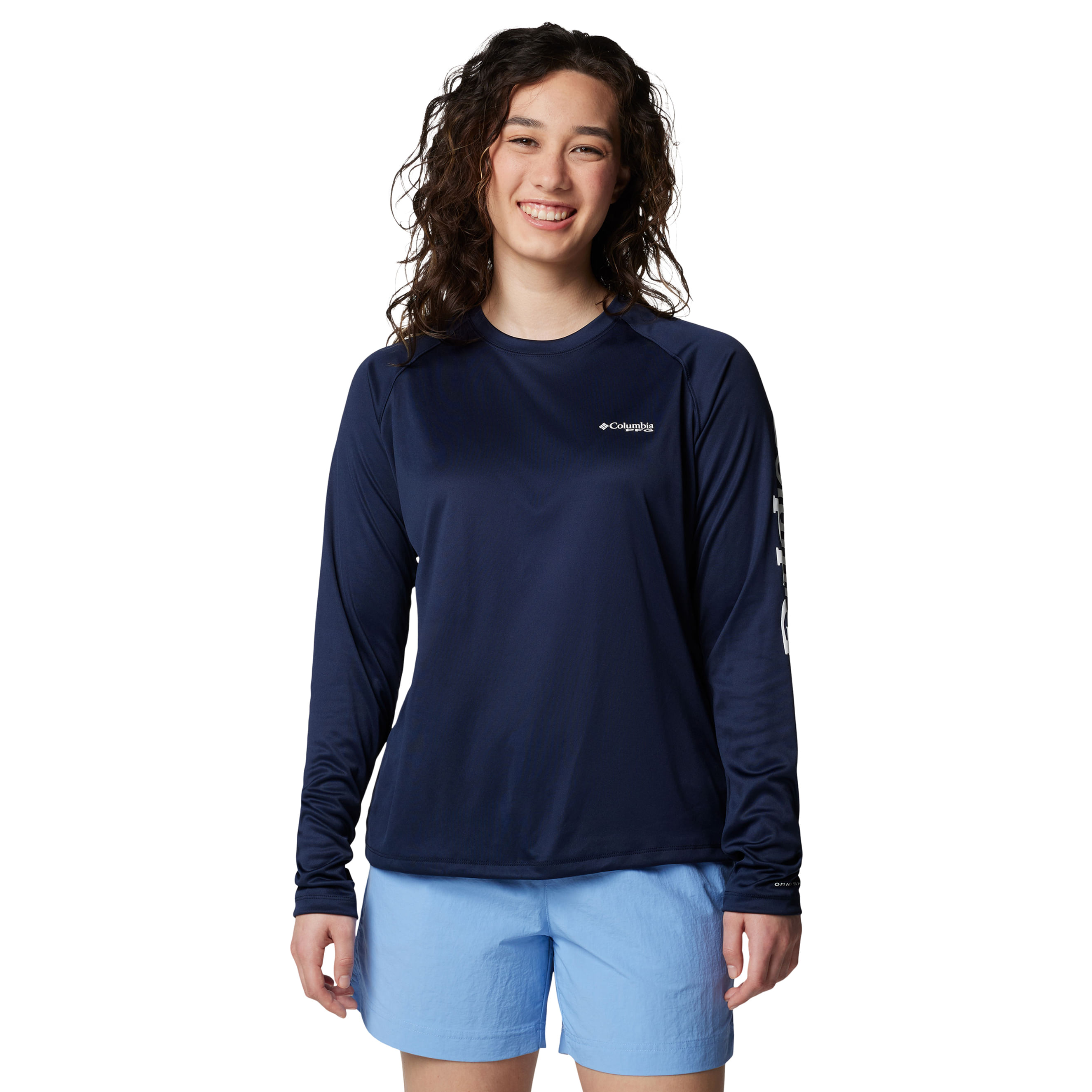 Columbia-PFG-Tidal-Tee-II-Long-Sleeve-Shirt---Women-s-Collegiate-Navy