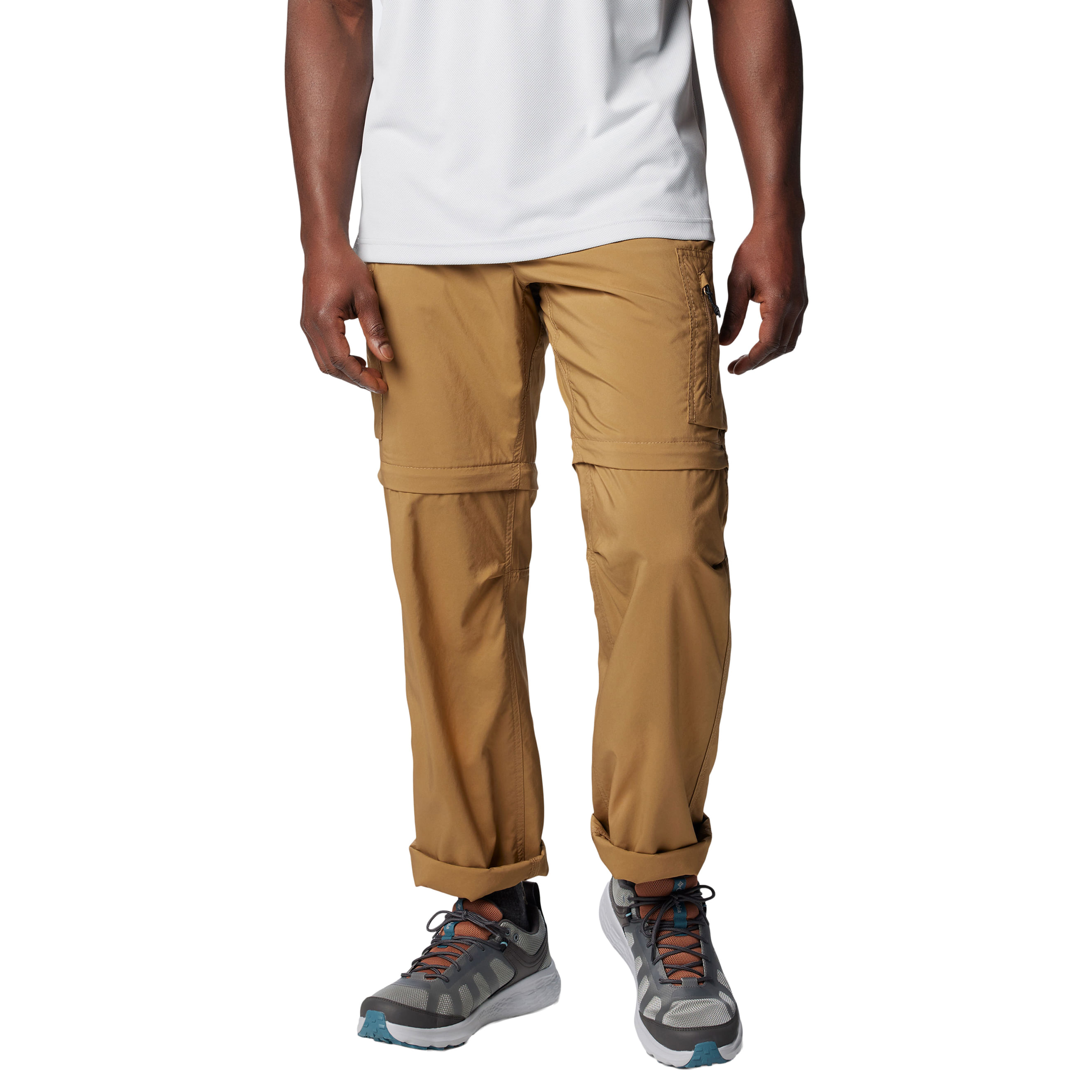 COLUMBIA SILVER RIDGE UTILITY CONVERTIBLE PANT BLACK