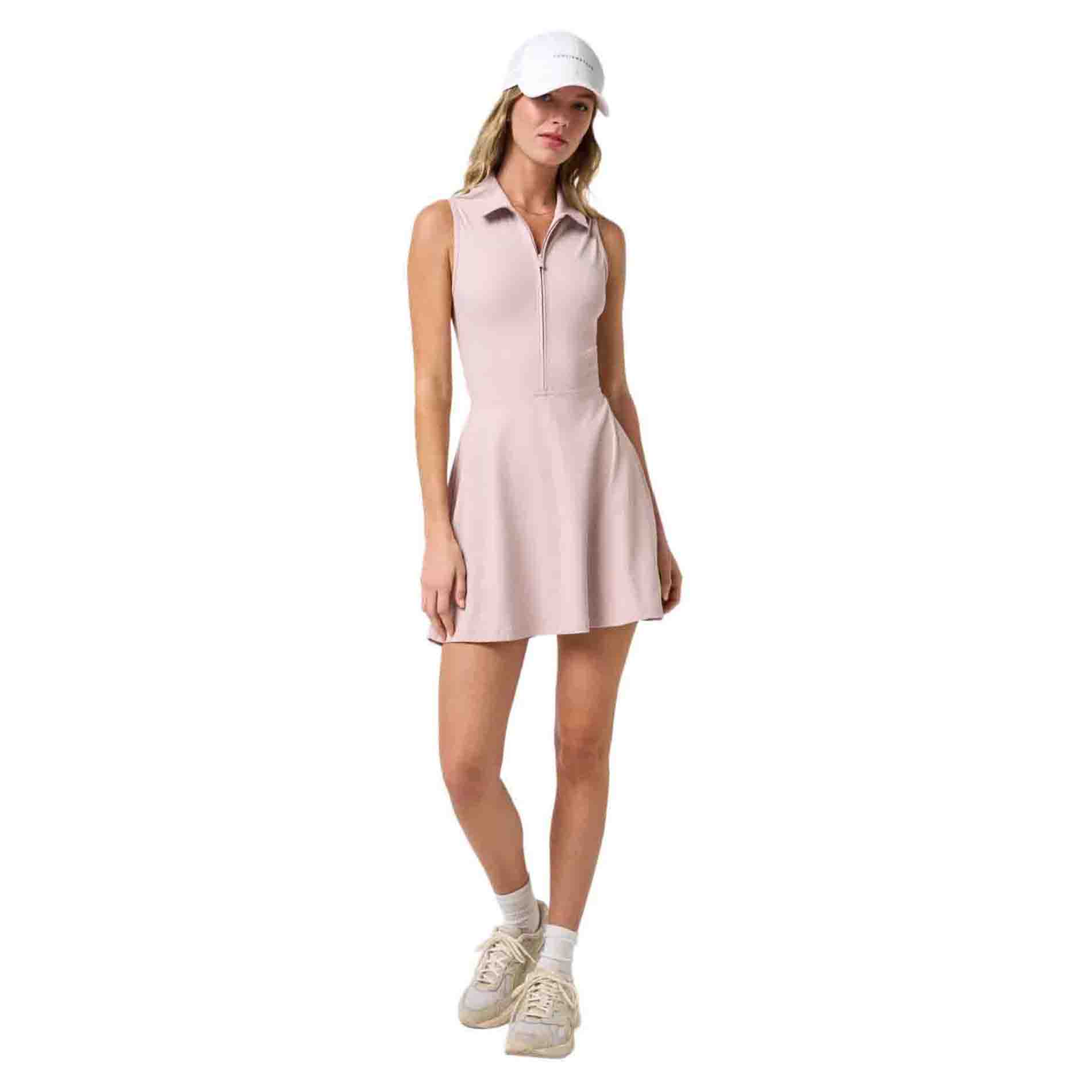 TravisMathew-Moveknit-Sleeveless-Polo-Dress-2.0---Women-s-Violet-Ice