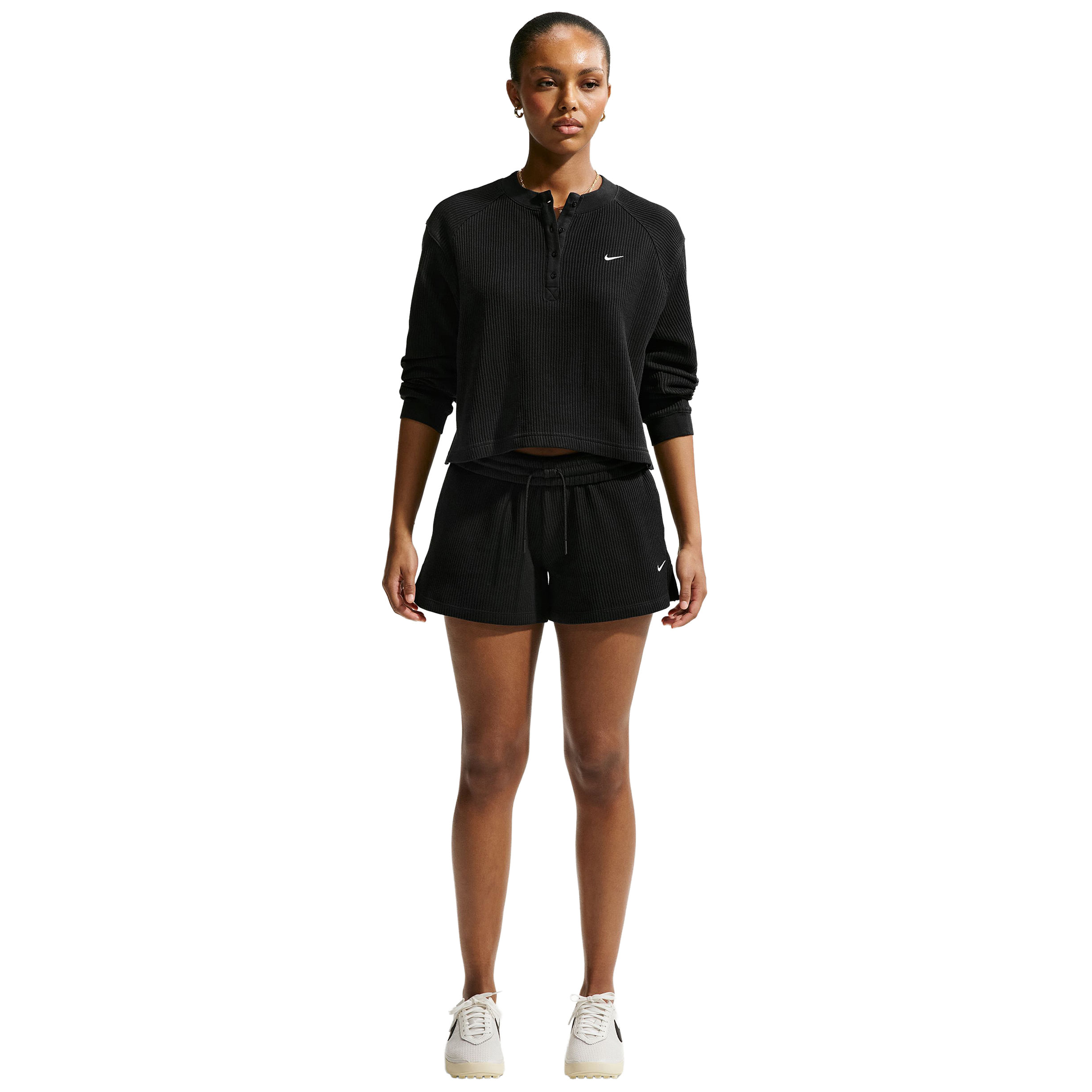 Nike Sportswear Phoenix Plush Long-Sleeve Mock-Neck Top - Women's