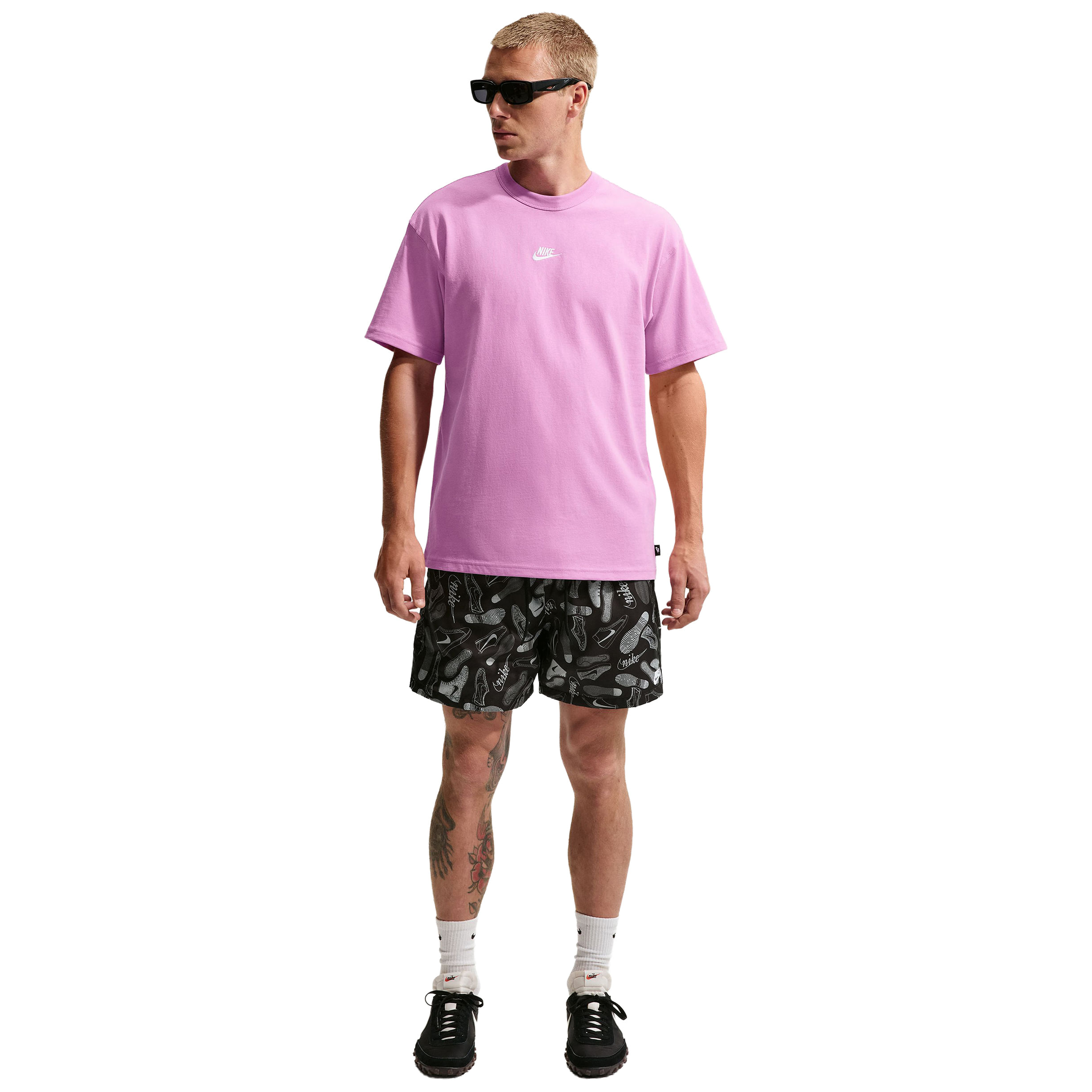 Nike-Club-Woven-Flow-Short---Men-s-Black---White