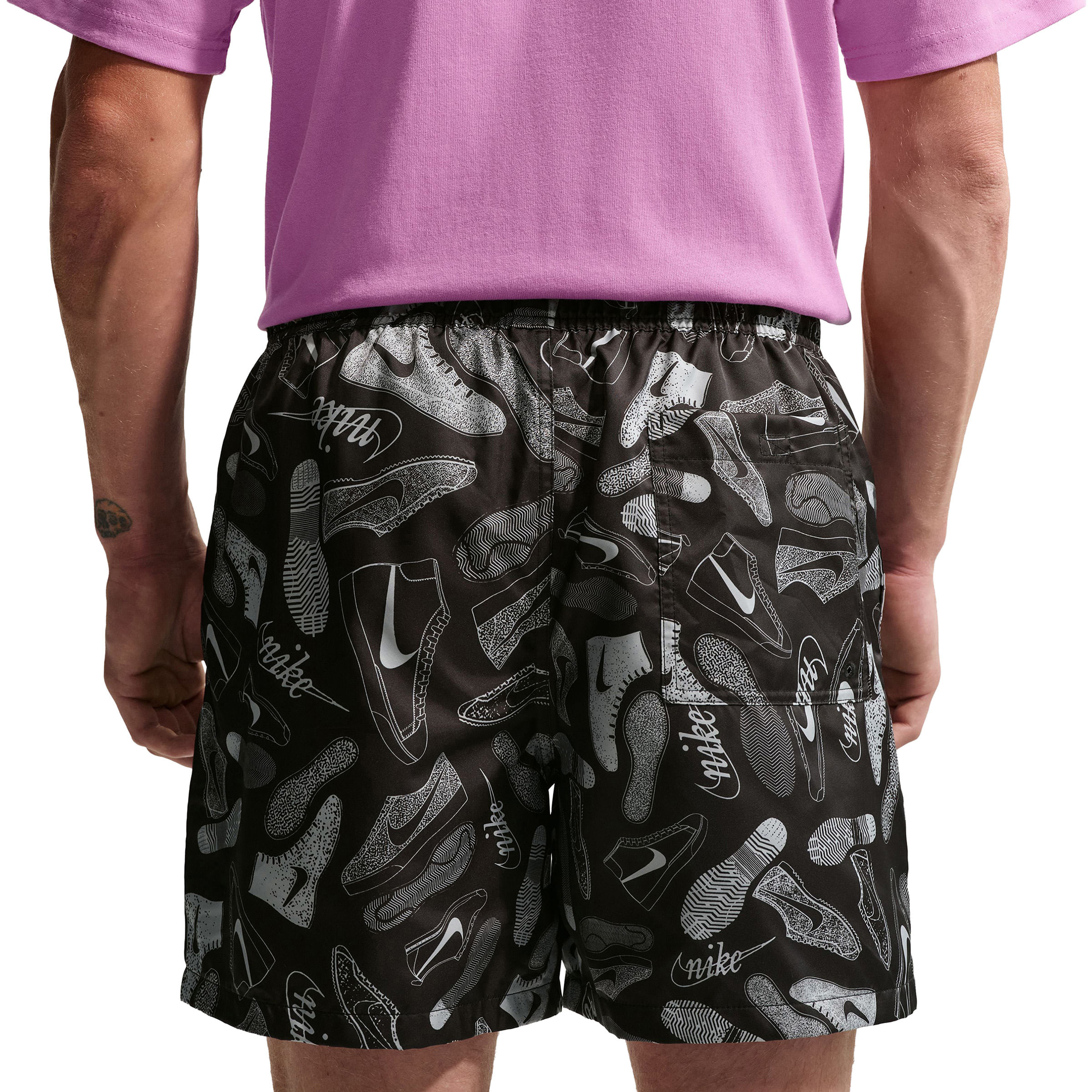 Nike-Club-Woven-Flow-Short---Men-s-Black---White