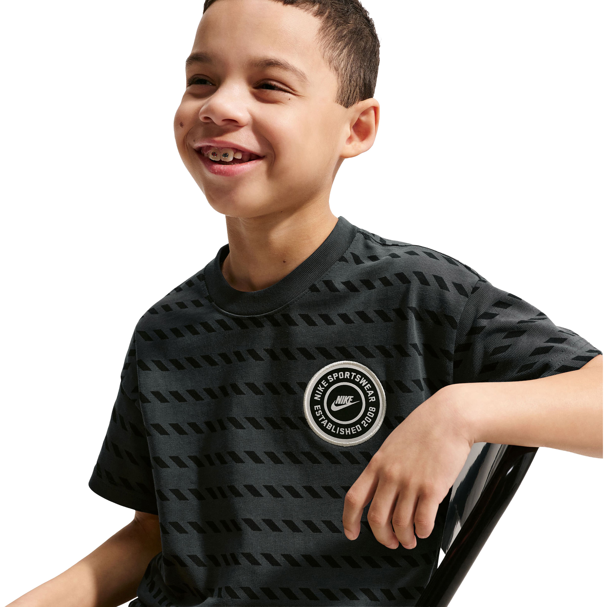 Nike Sportswear Max90 Hazard Stripe T-Shirt - Kids' - Als.com
