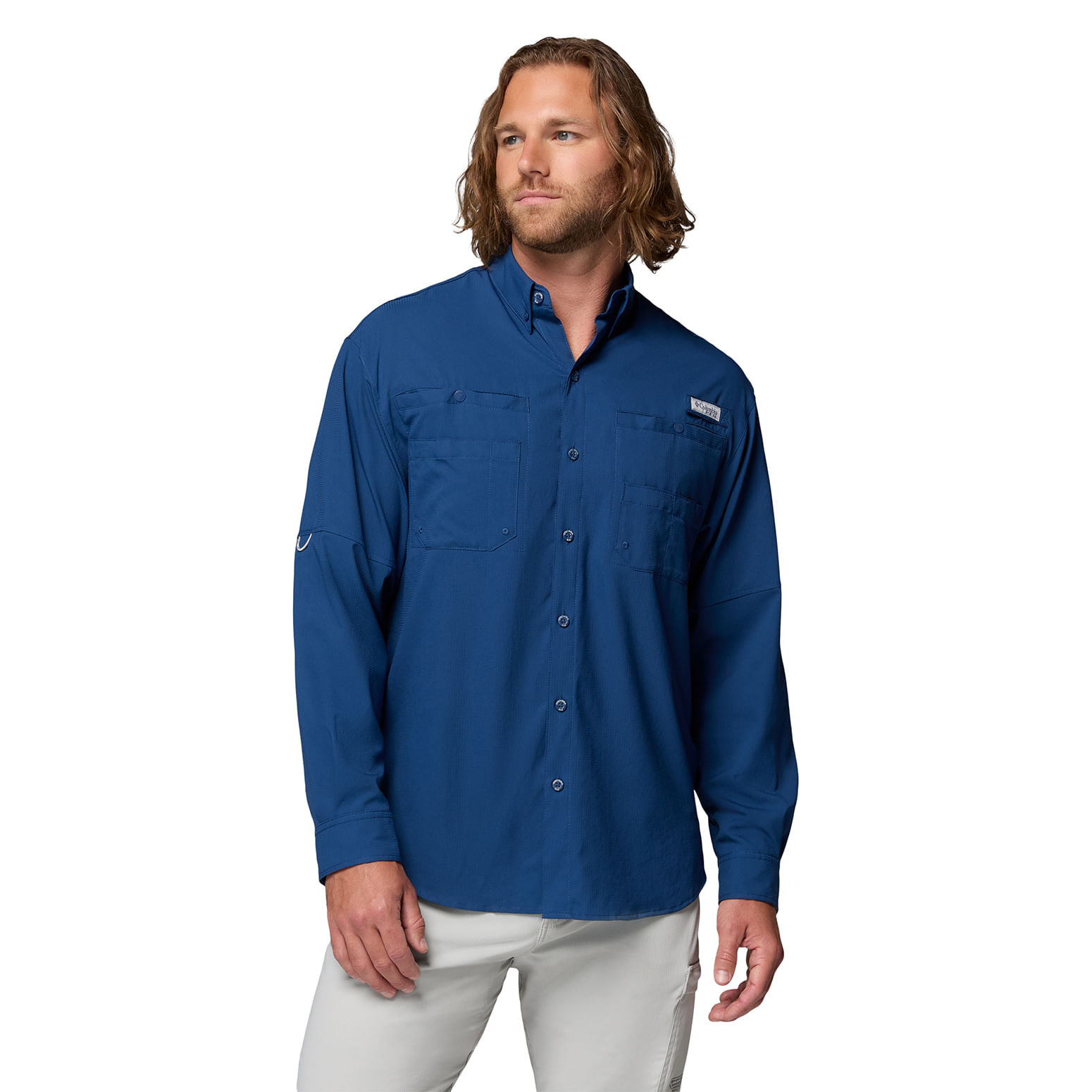 Columbia-PFG-Tamiami-II-Long-Sleeve-Shirt---Men-s-Carbon