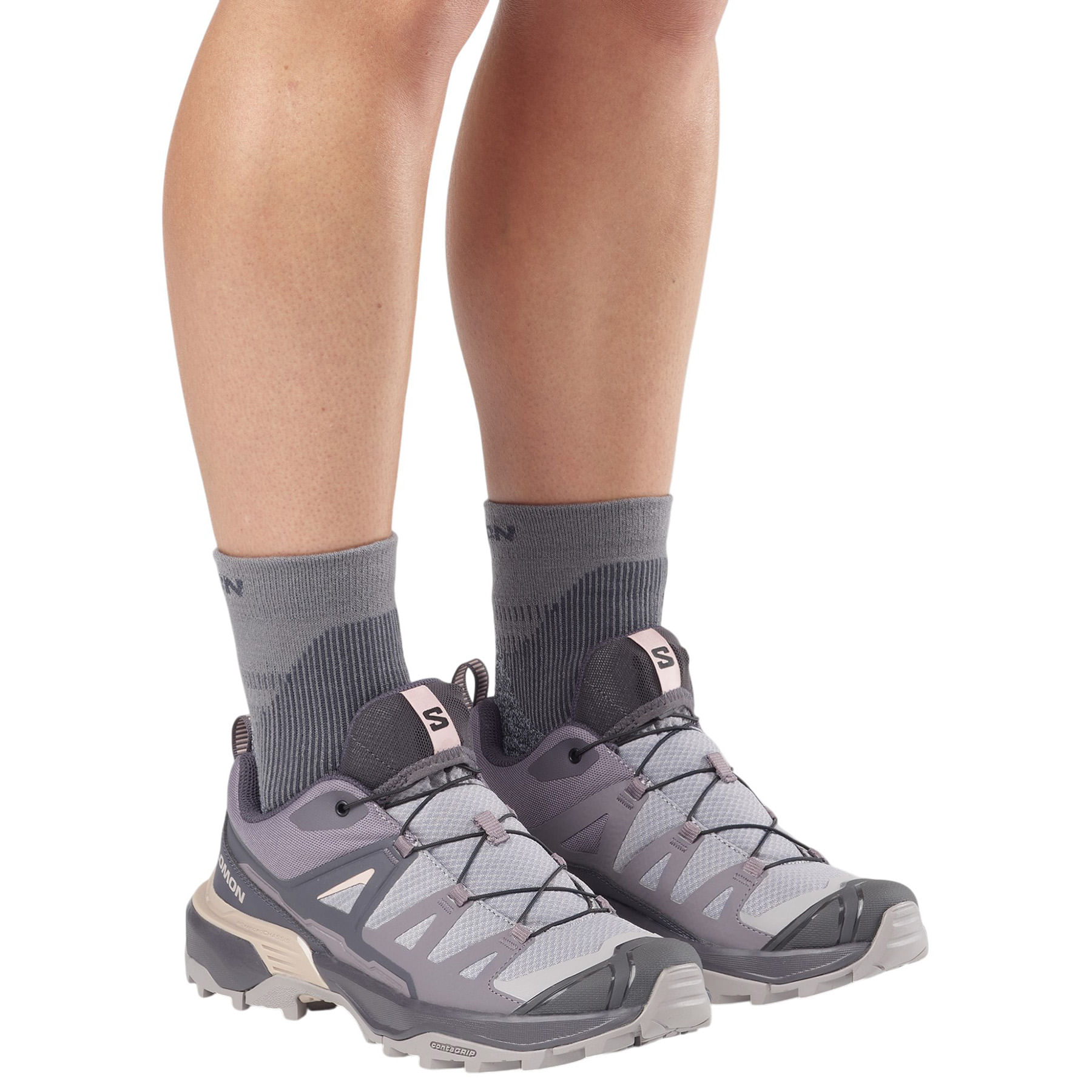 Salomon X Ultra 360 Shoe - Women's - Gull / Nine Iron / Shadow Gray 6 Regular