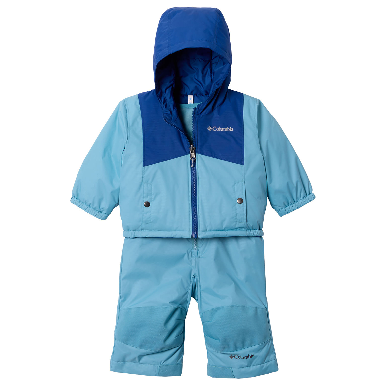 Tuta Da Neve Columbia Buga II Per Bambino (3T) - Impermeabile E Calda, Colore Bright Indigo/Collegiate Navy
