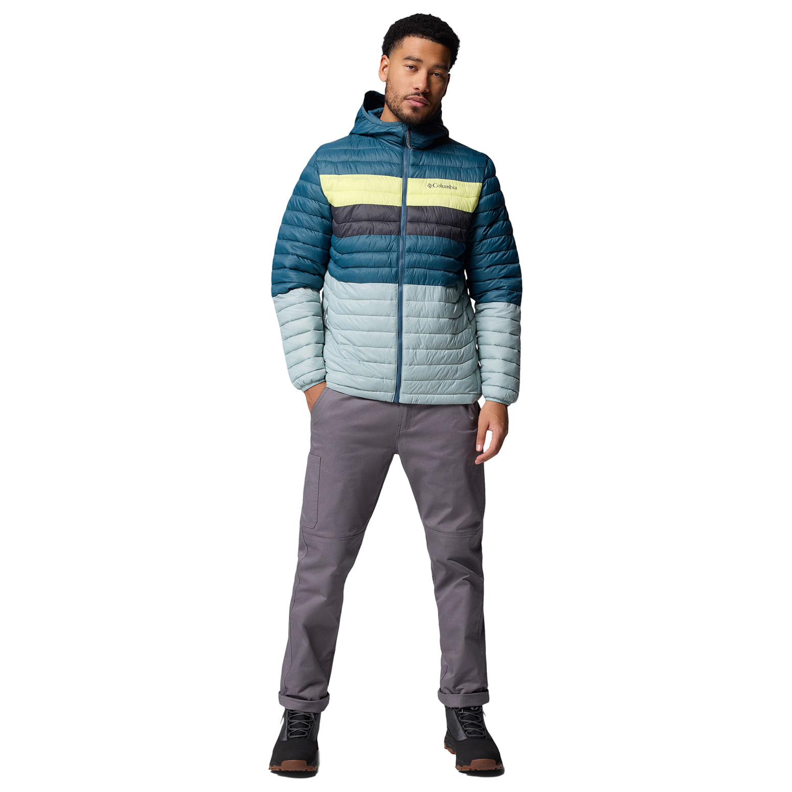 Columbia Powder Pass Hooded Jacket - Men's - Als.com