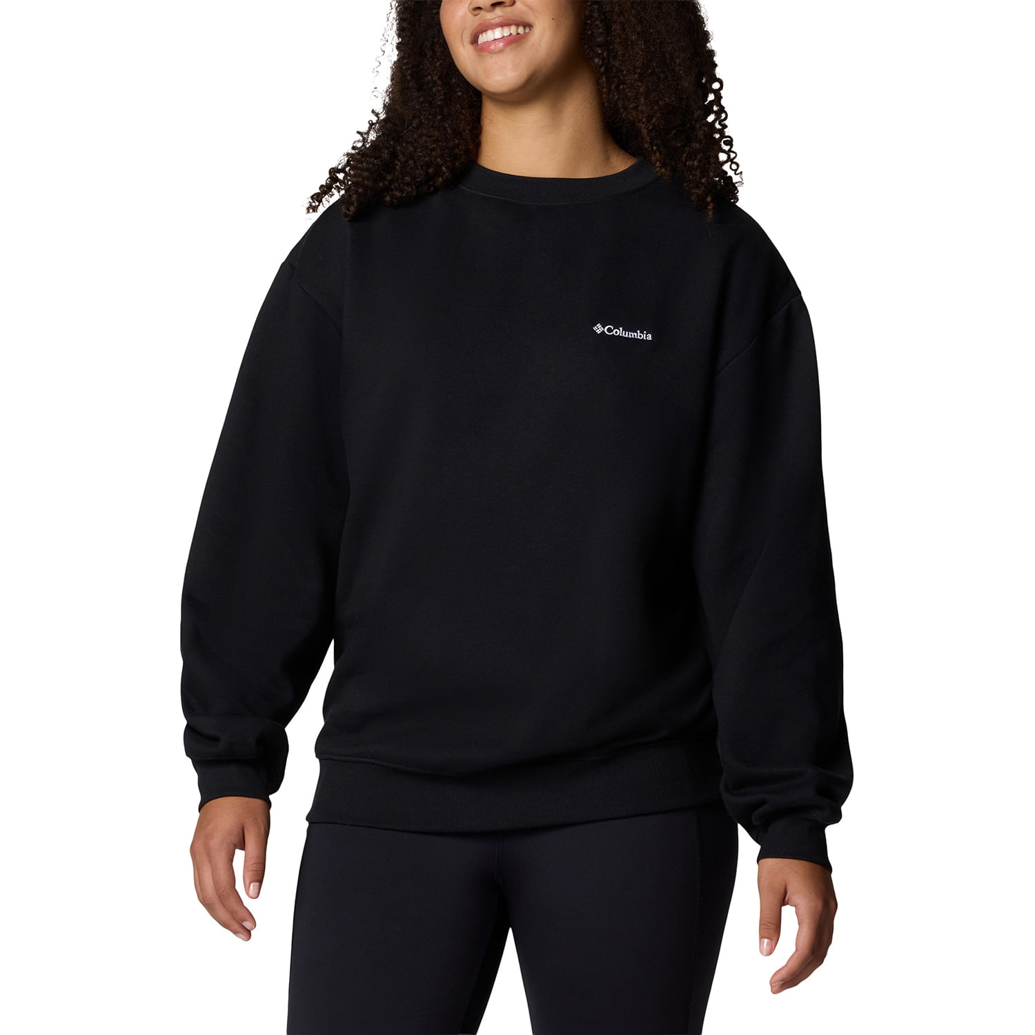 Columbia-Aldermore-Crew-Sweatshirt---Women-s-Black