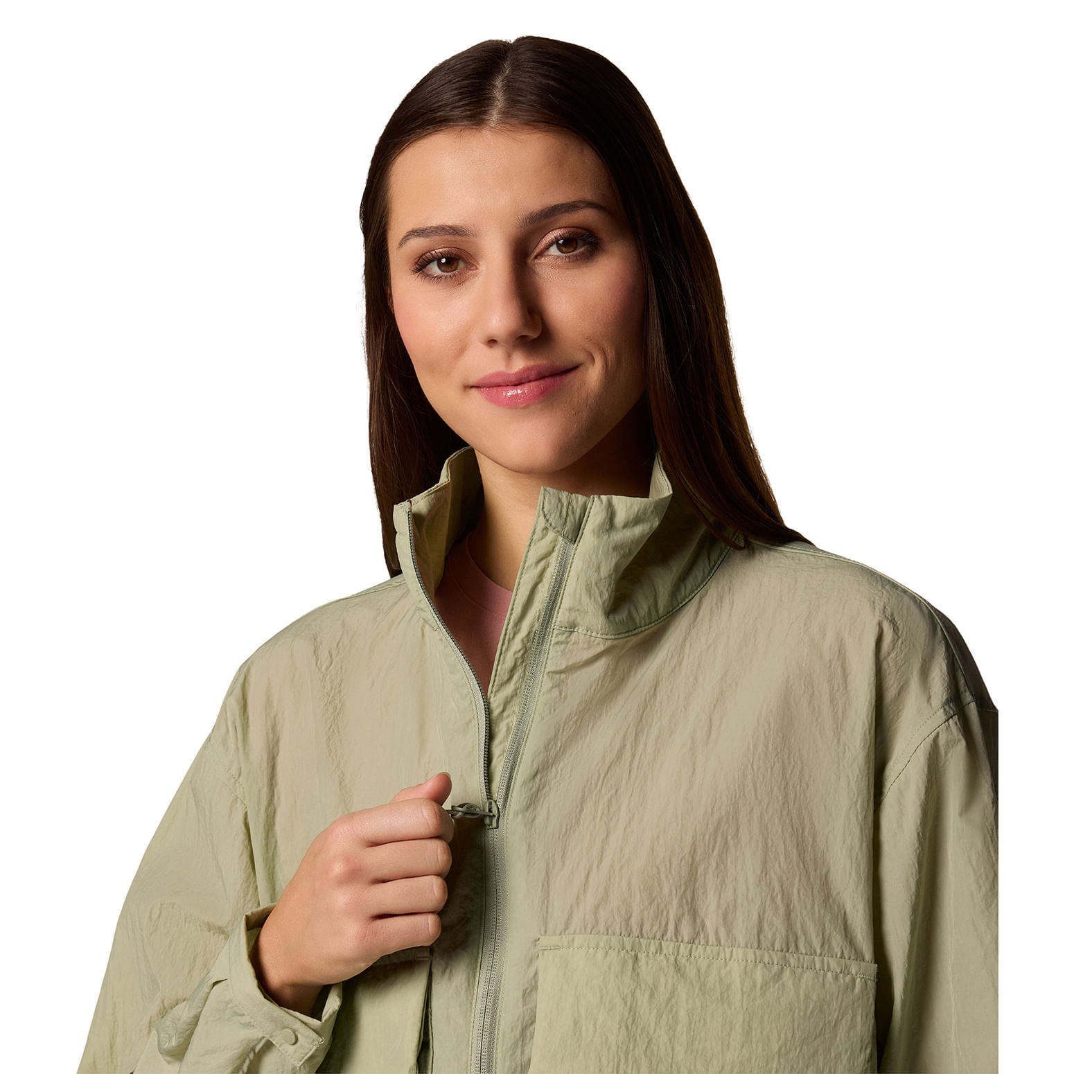 Columbia Paracutie Cropped Cargo Windbreaker - Women's - Als.com