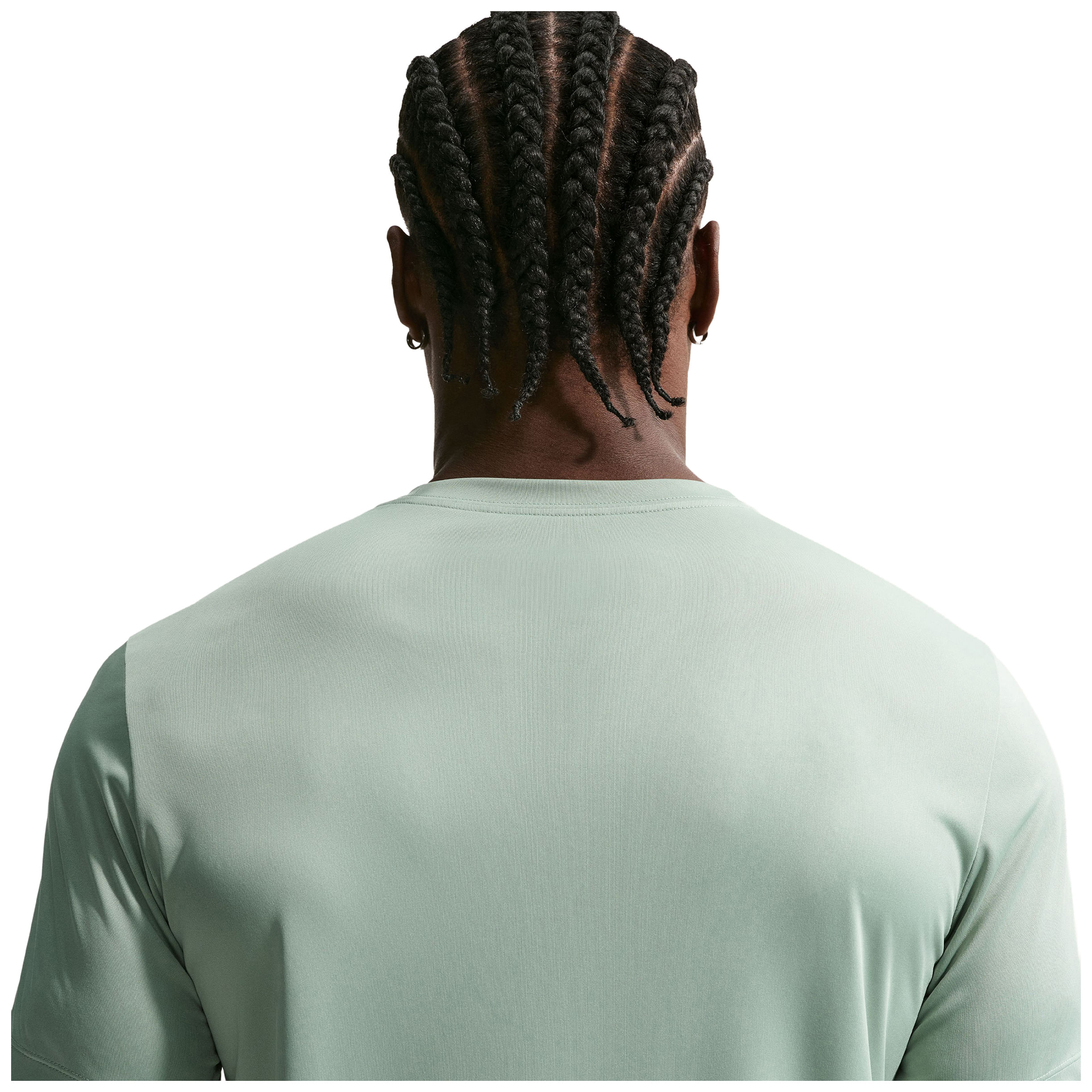 Nike Dri-FIT Standard T-Shirt - Men's - Steam / Black M