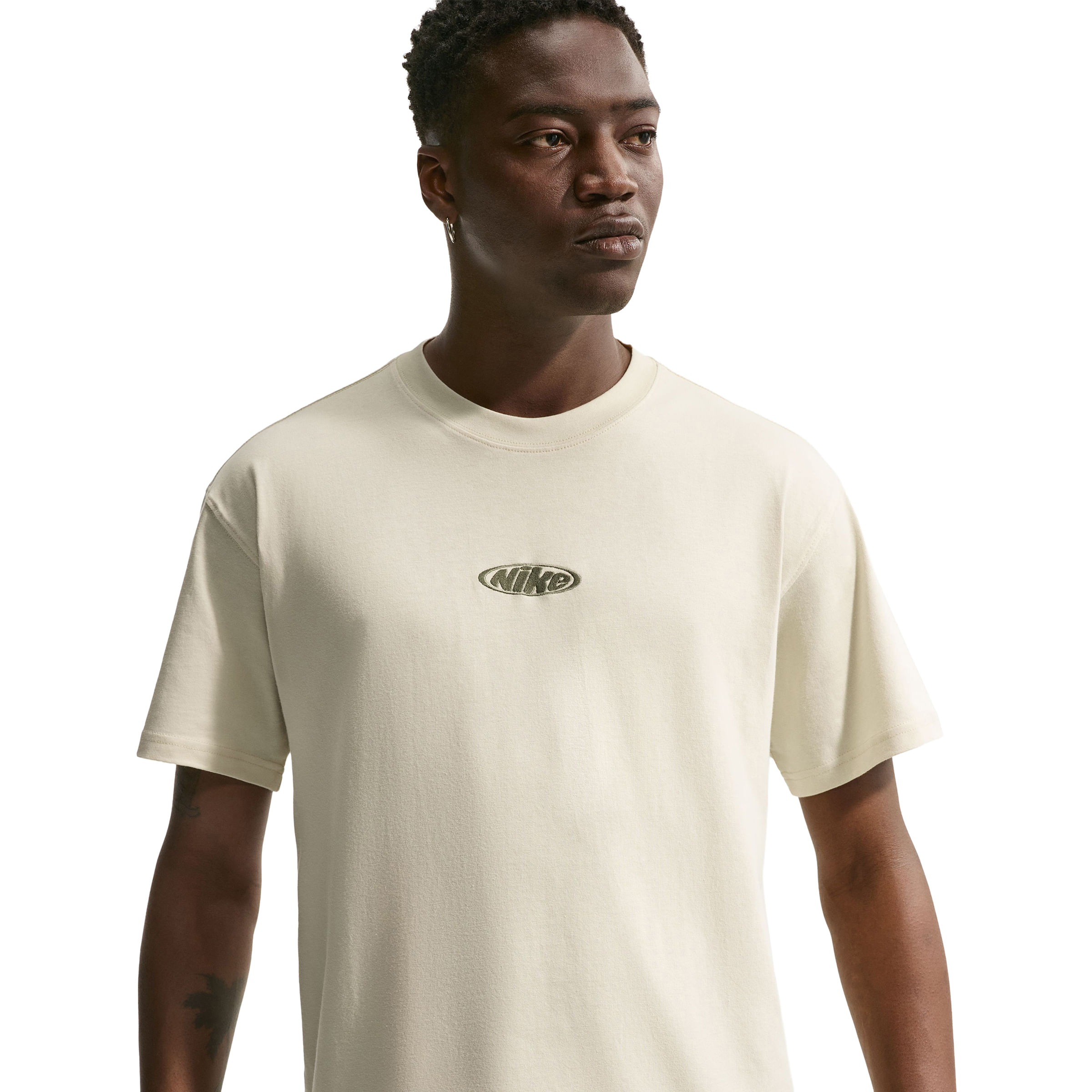 Nike Sportswear Oval T-Shirt - Men's - Light Khaki L
