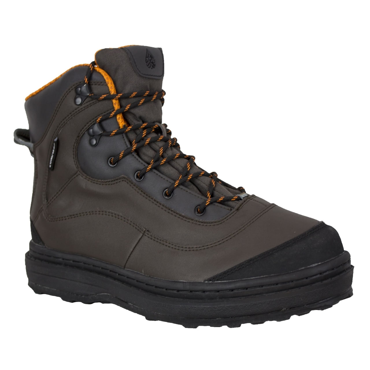 Compass-360-Tailwater-II-Cleat-Sole-Wading-Boot-Coffee---Black