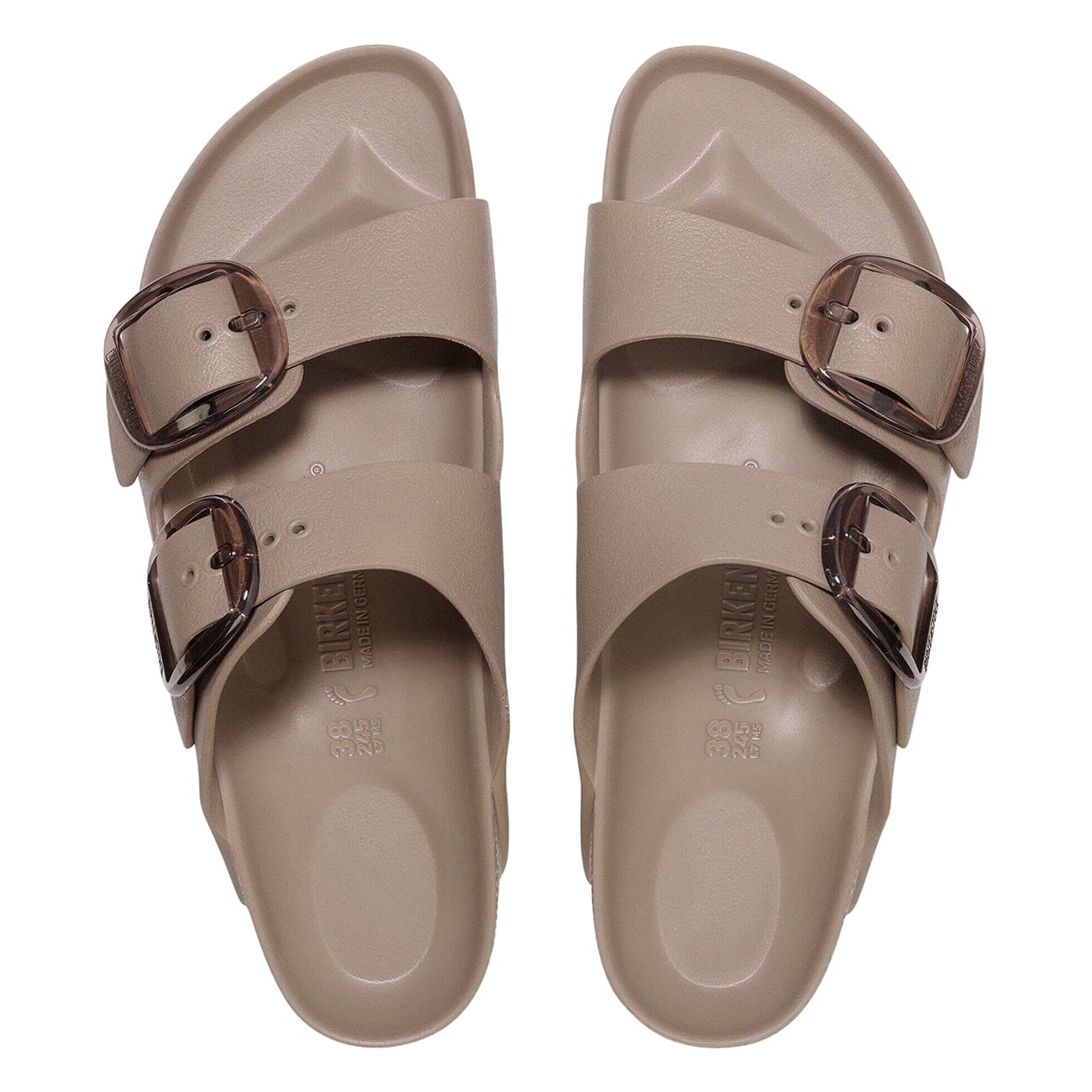 Birkenstock Arizona Big Buckle EVA Sandal - Women's - Gray Taupe 37 Narrow – image 3 of 8
