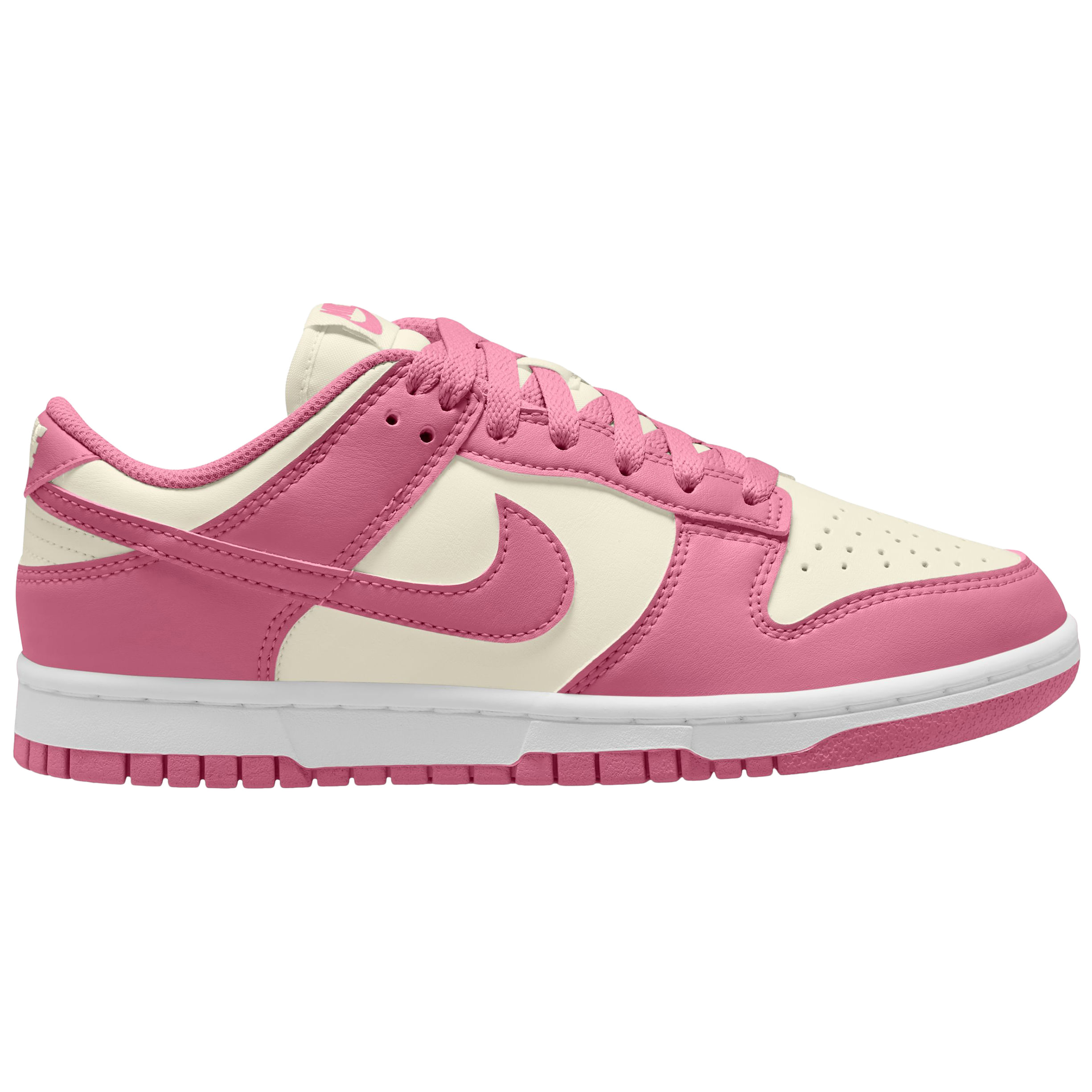 Nike-Dunk-Low-Casual-Shoe---Women-s-Sail---Peony-White