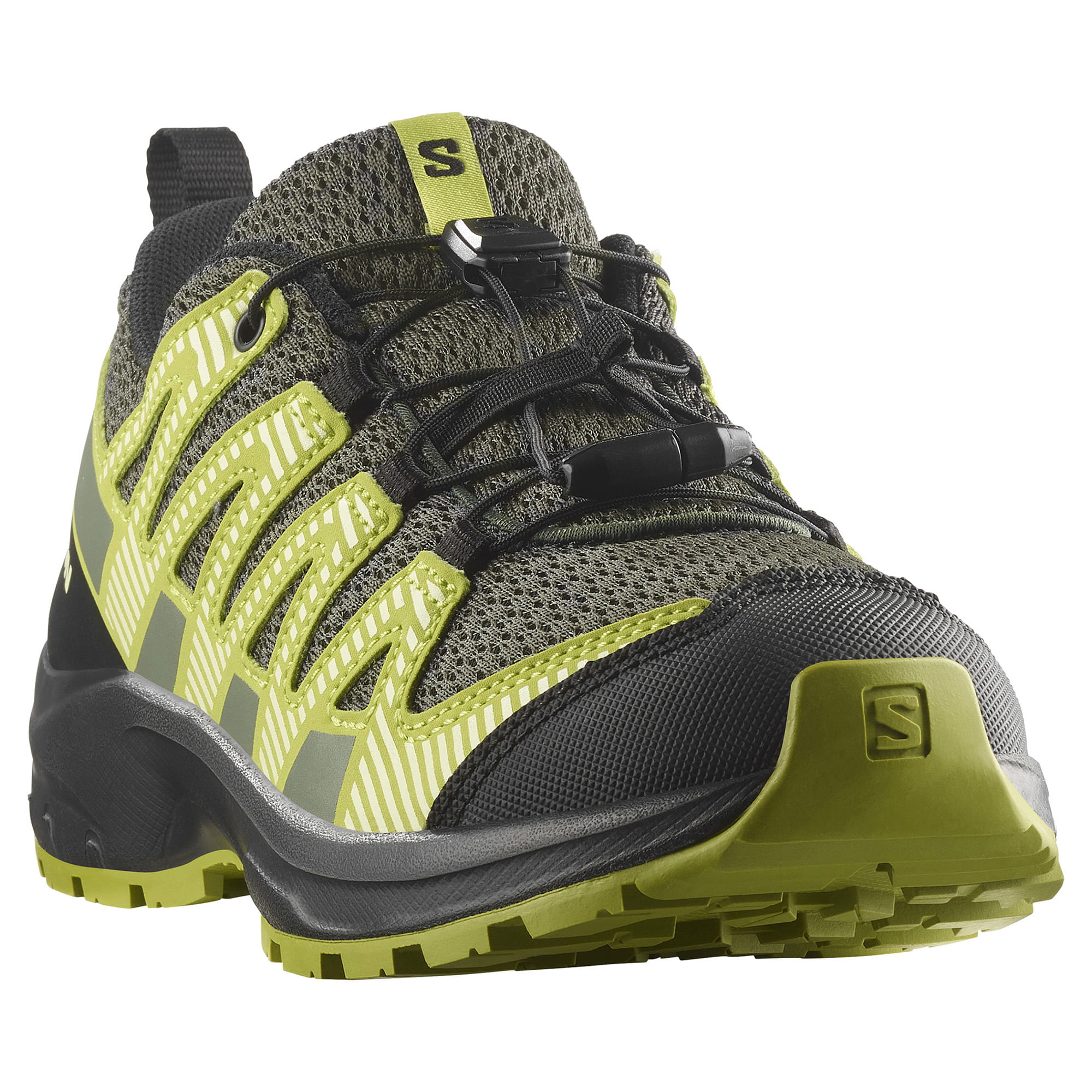 Salomon-XA-Pro-V8-Hiking-Shoe---Kids--Urban-Chic---Black---Dark-Citron