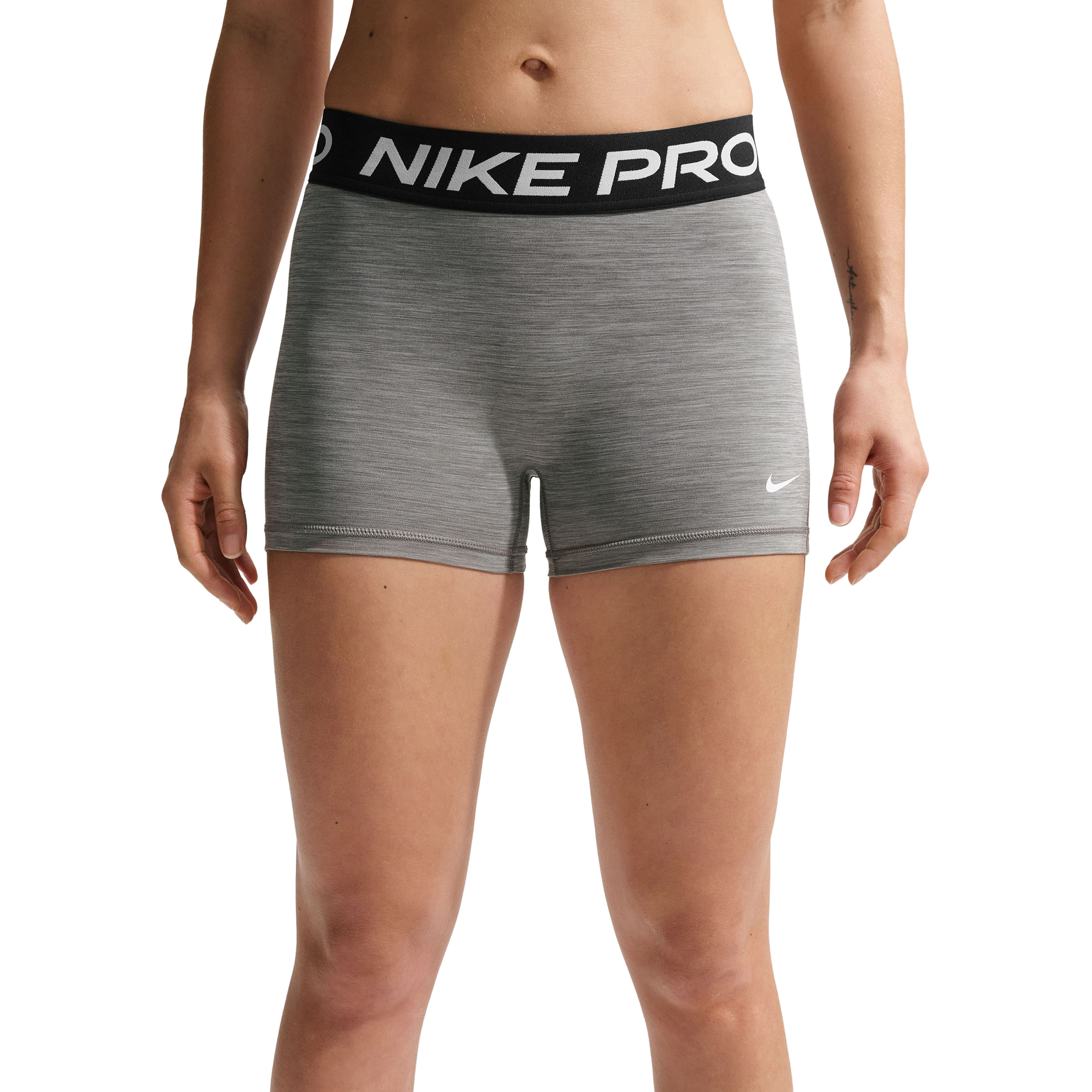 Nike-Pro-Dri-FIT-365-Mid-Rise-3--Biker-Short---Women-s-Smoke-Grey---Heather---Black---White