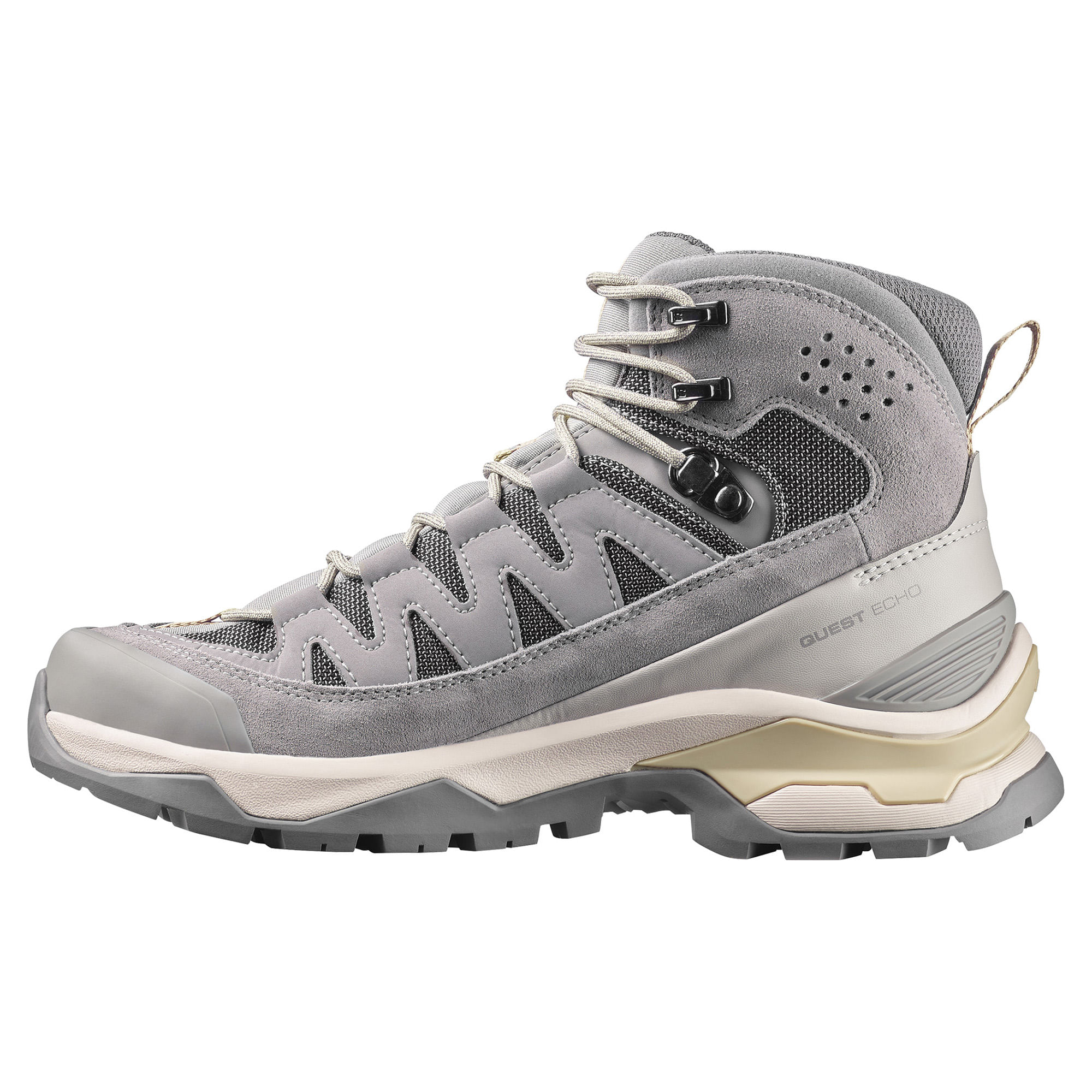 Salomon Quest Echo GORE-TEX Hiking Boot - Women's - Gull / Paloma / Bog 9 Regular