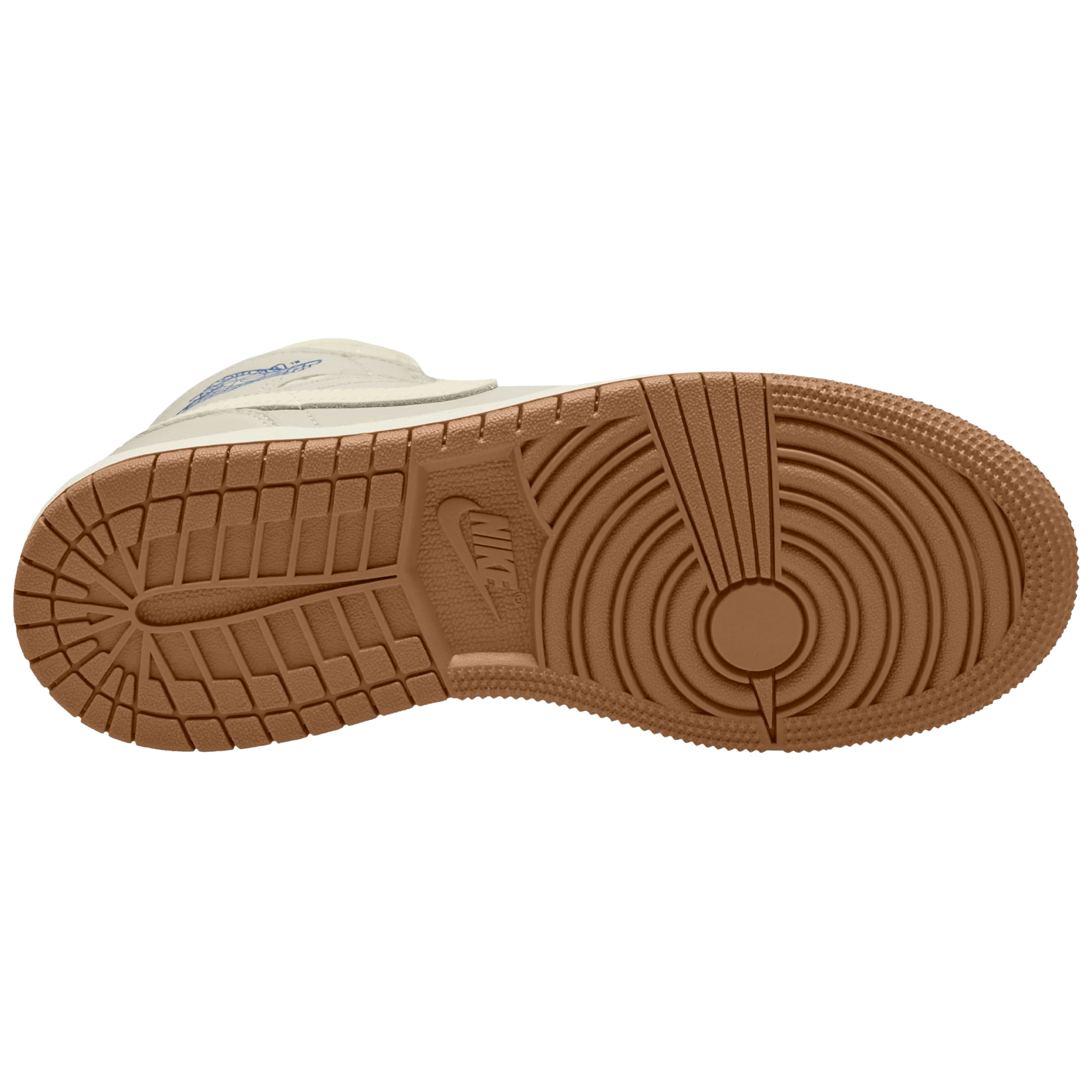 Jordan Air Mid SE Shoe - Kids' - Phantom, Sail Gum Dark Brown Infrared 23 5.5Y – image 4 of 4
