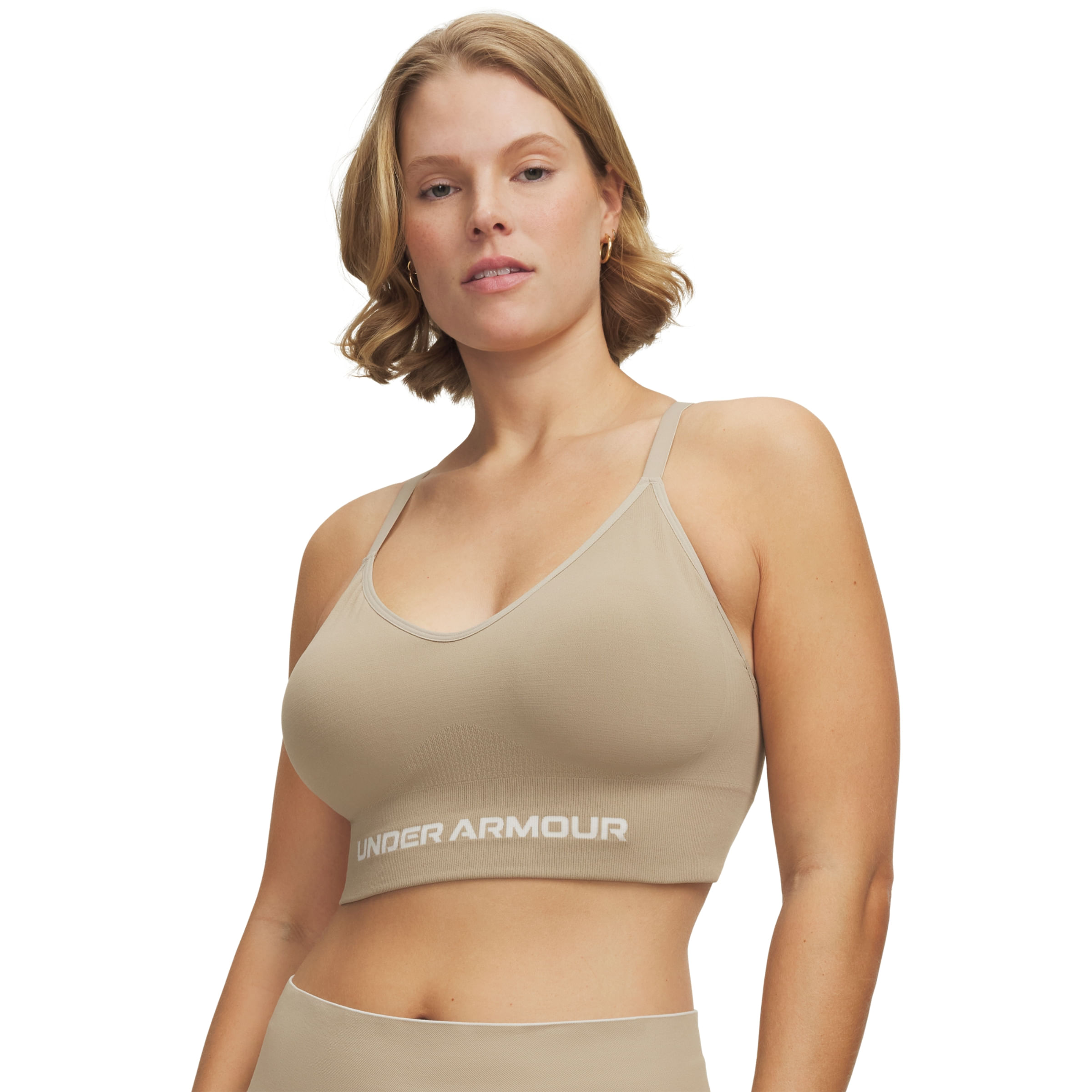 Under-Armour-Vanish-Seamless-Low-Sports-Bra---Women-s-City-Khaki---Summit-White