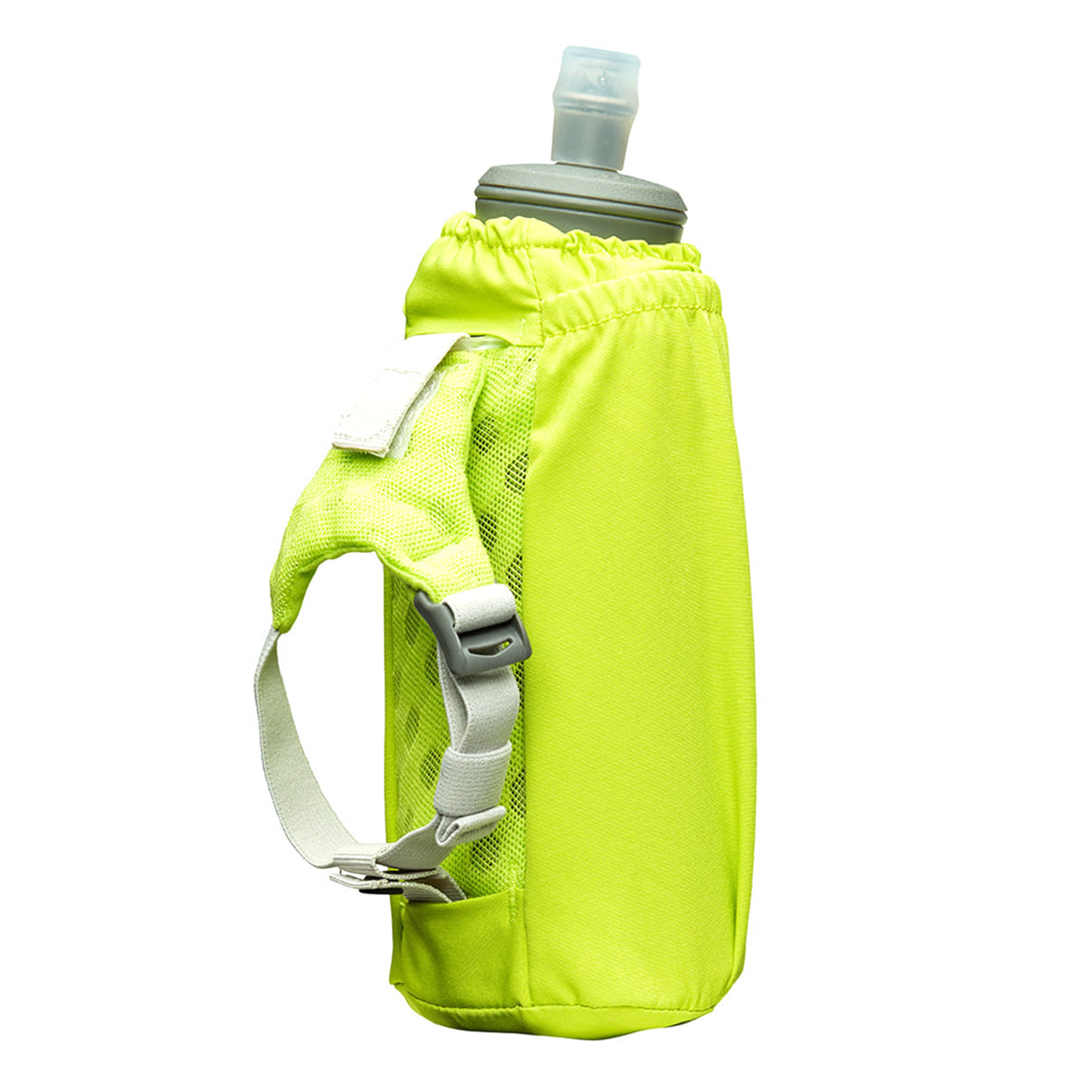 Nathan Pinnacle 18 oz Insulated Soft Flask - Finish Lime, Reflective Silver – image 2 of 8
