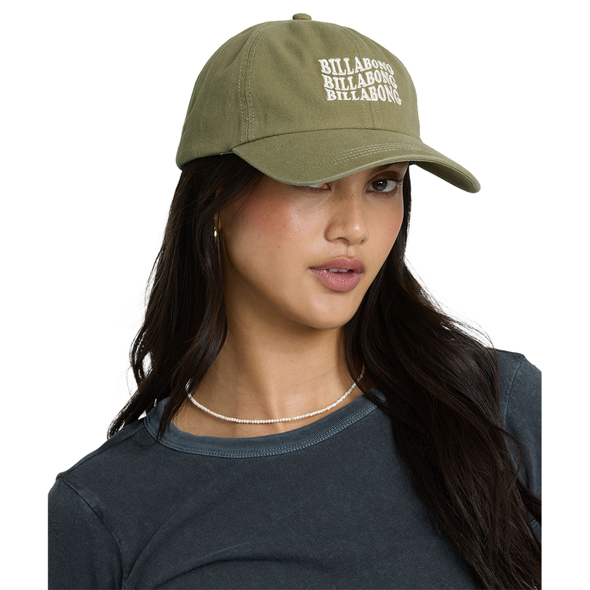 Billabong Dad Cap Strapback Hat - Women's - Cactus One Size
