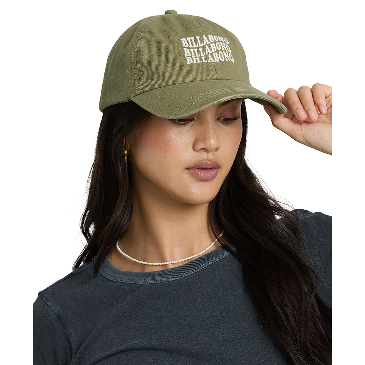 Billabong Dad Cap Strapback Hat - Women's - Cactus One Size