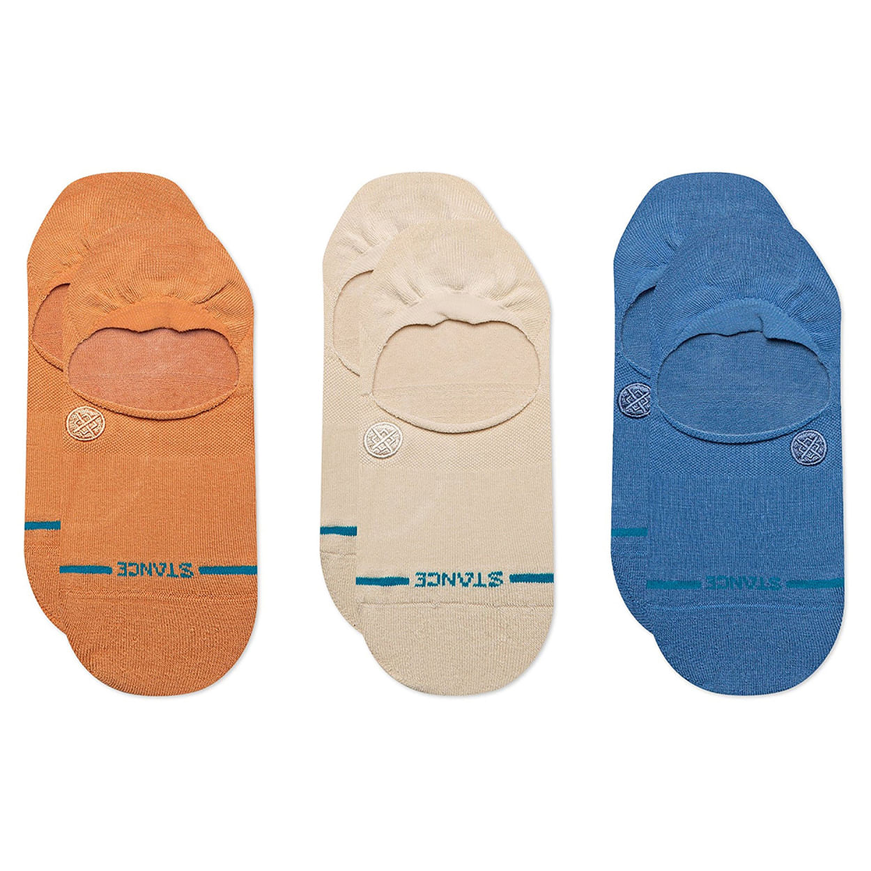 Stance-Icon-No-Show-Sock--3-Pack--Mango
