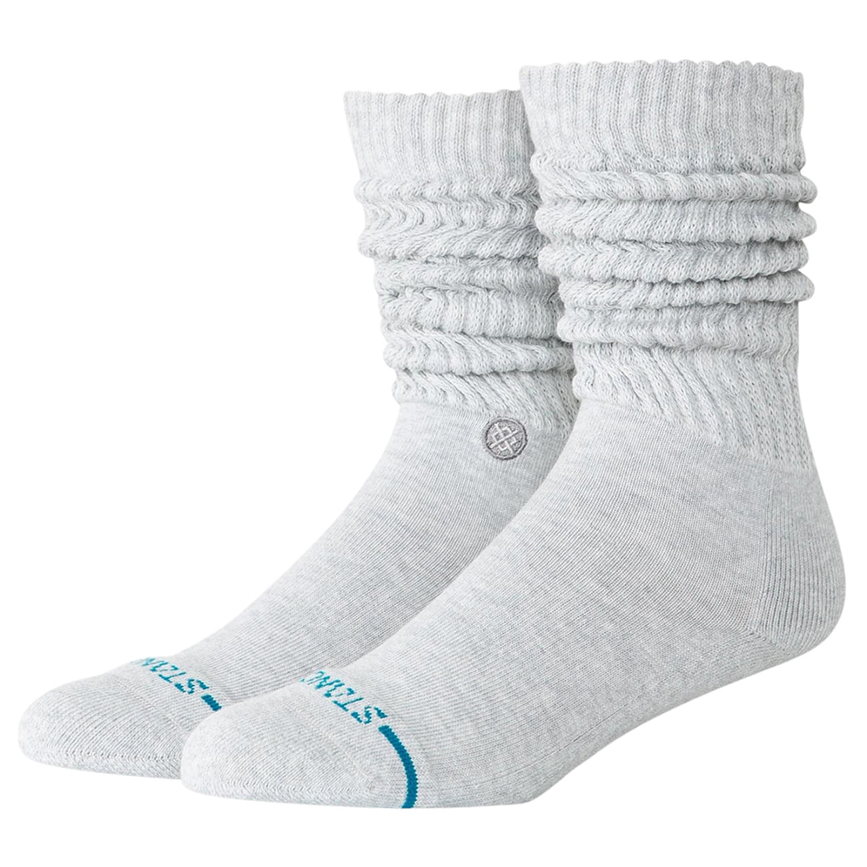 Stance-Icon-Slouch-Crew-Sock---Women-s-Heather-Grey