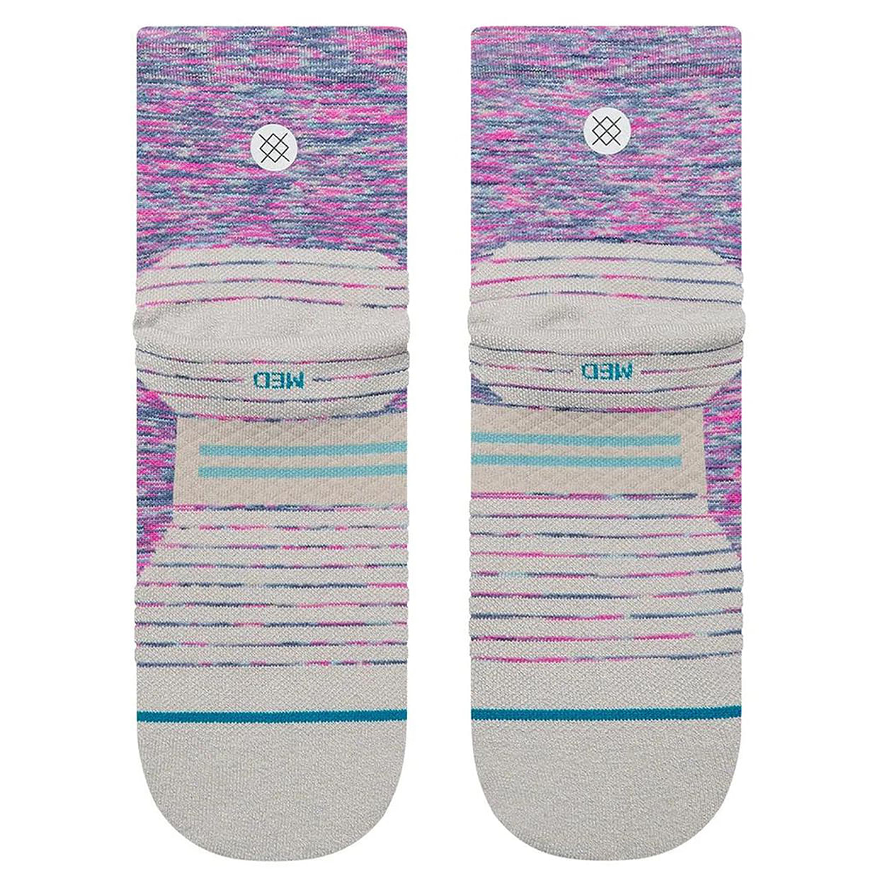 Stance Marshy Light Tab Running Sock - Women's - Fuschia S
