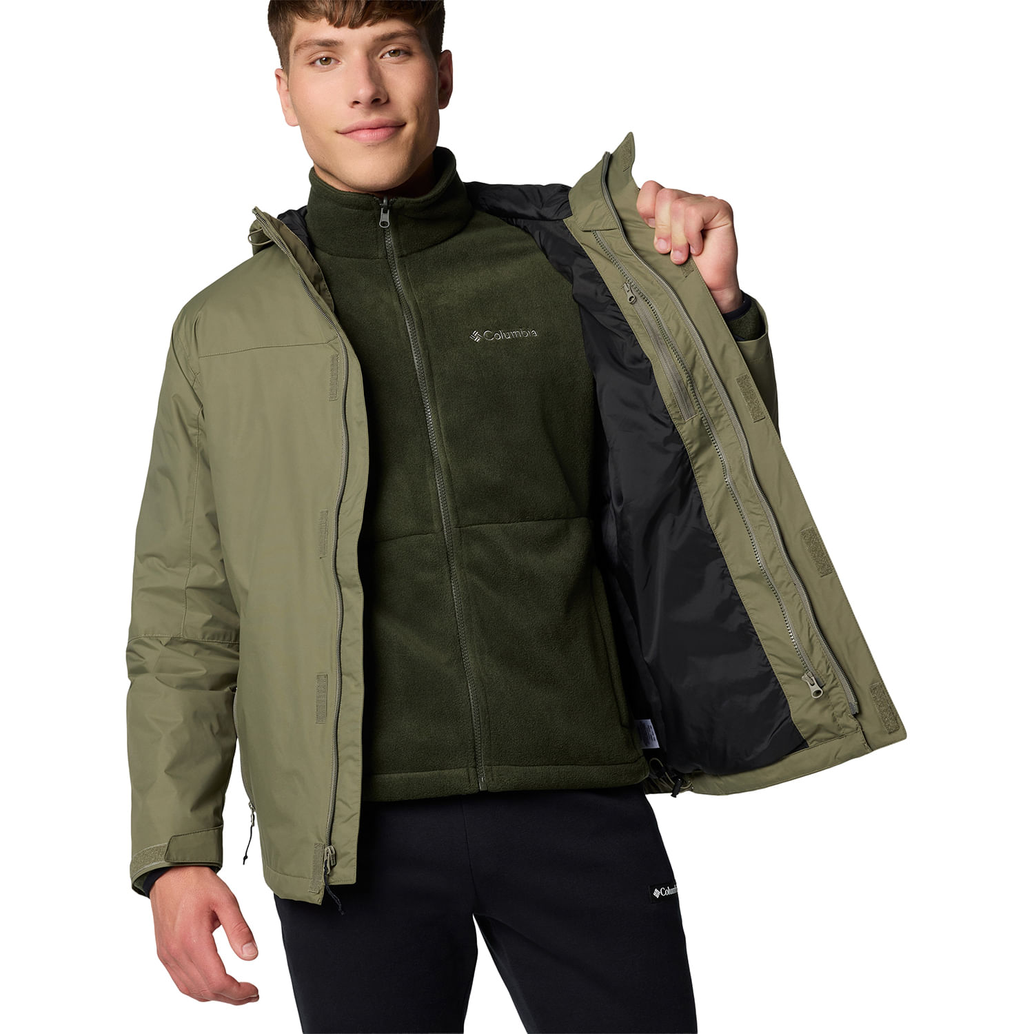 Columbia Tunnel Falls II Interchange Jacket - Men's - Als.com
