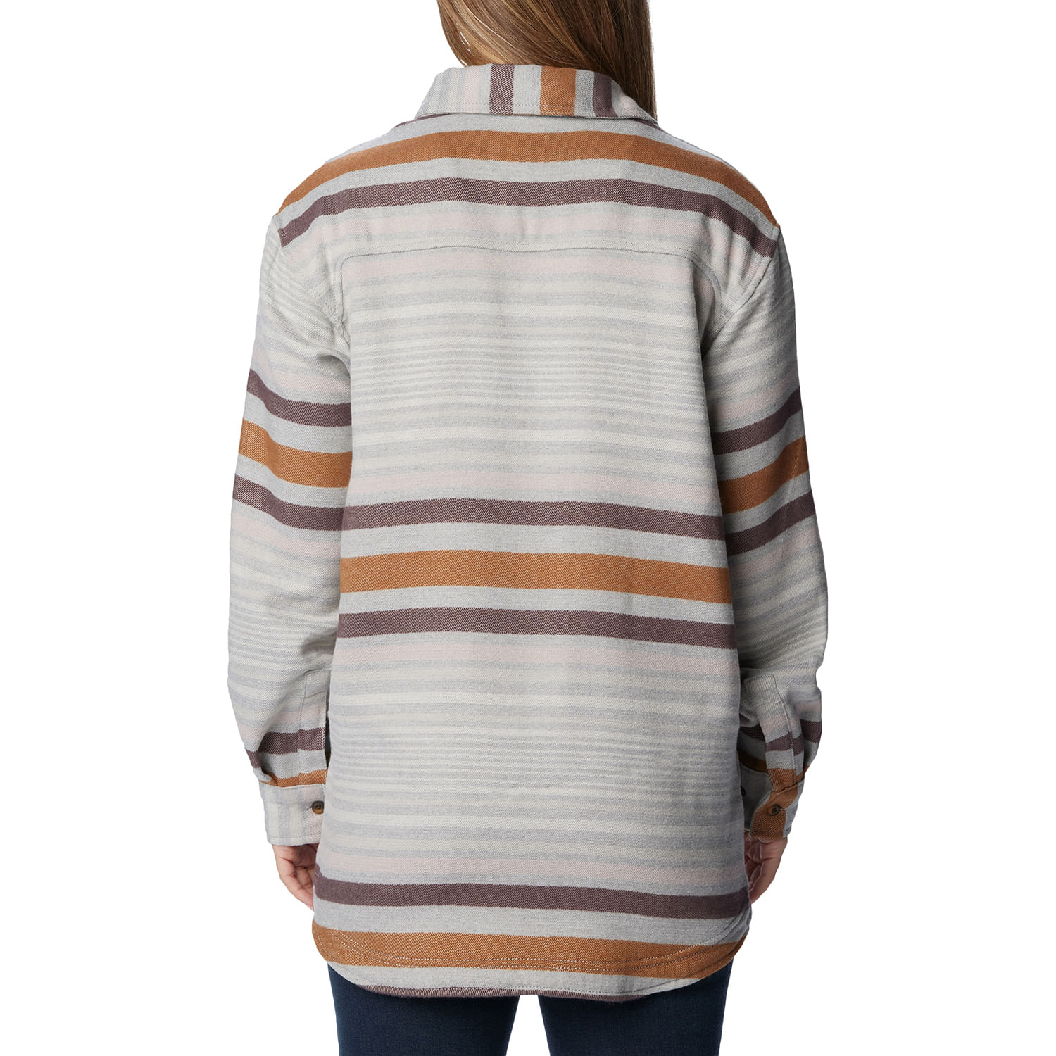 Columbia-Calico-Basin-Shirt-Jacket---Women-s-Columbia-Grey-Heather---Black