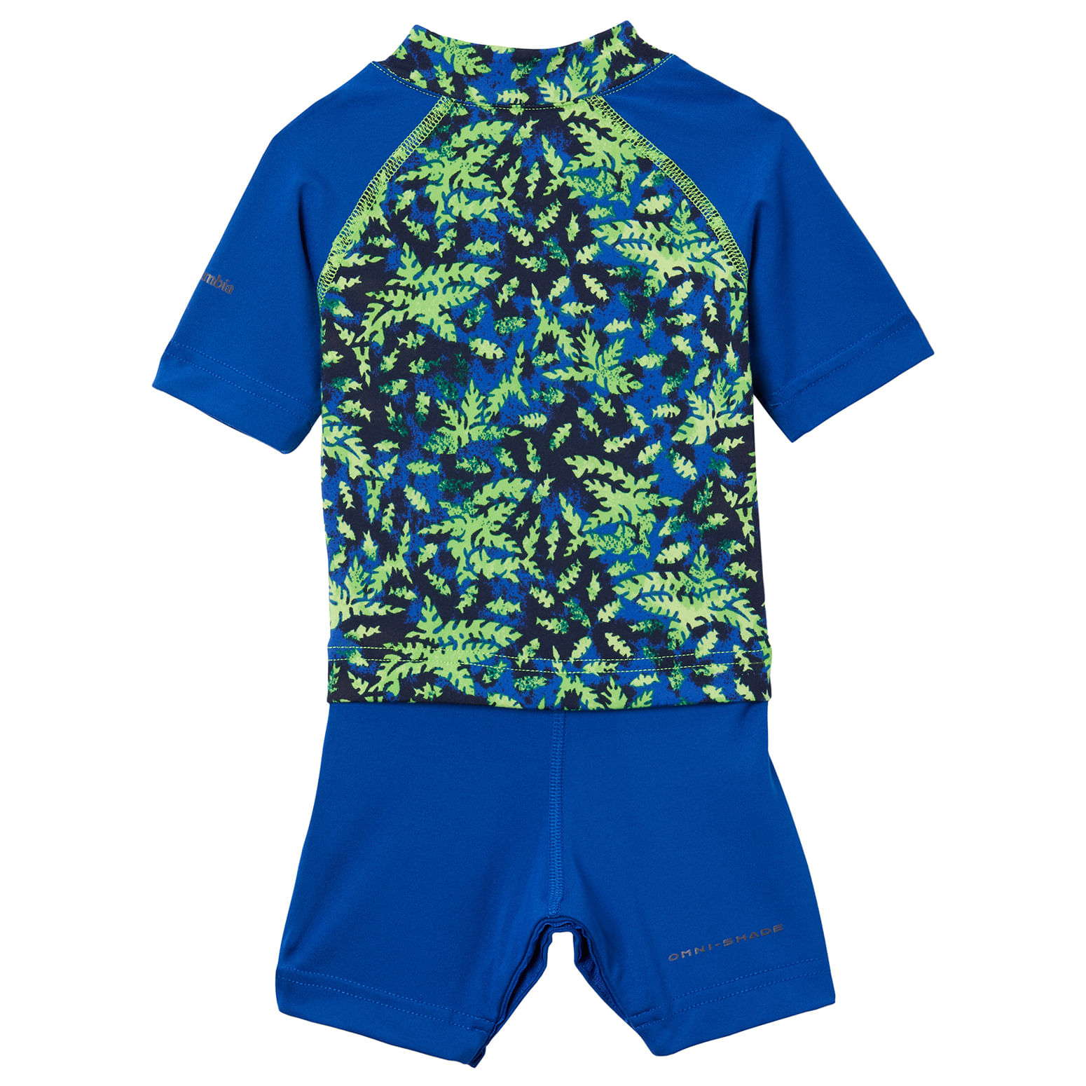 Columbia-Sandy-Shores-Sunguard-Suit---Kids--Green-Mamba-Leafy-Predators
