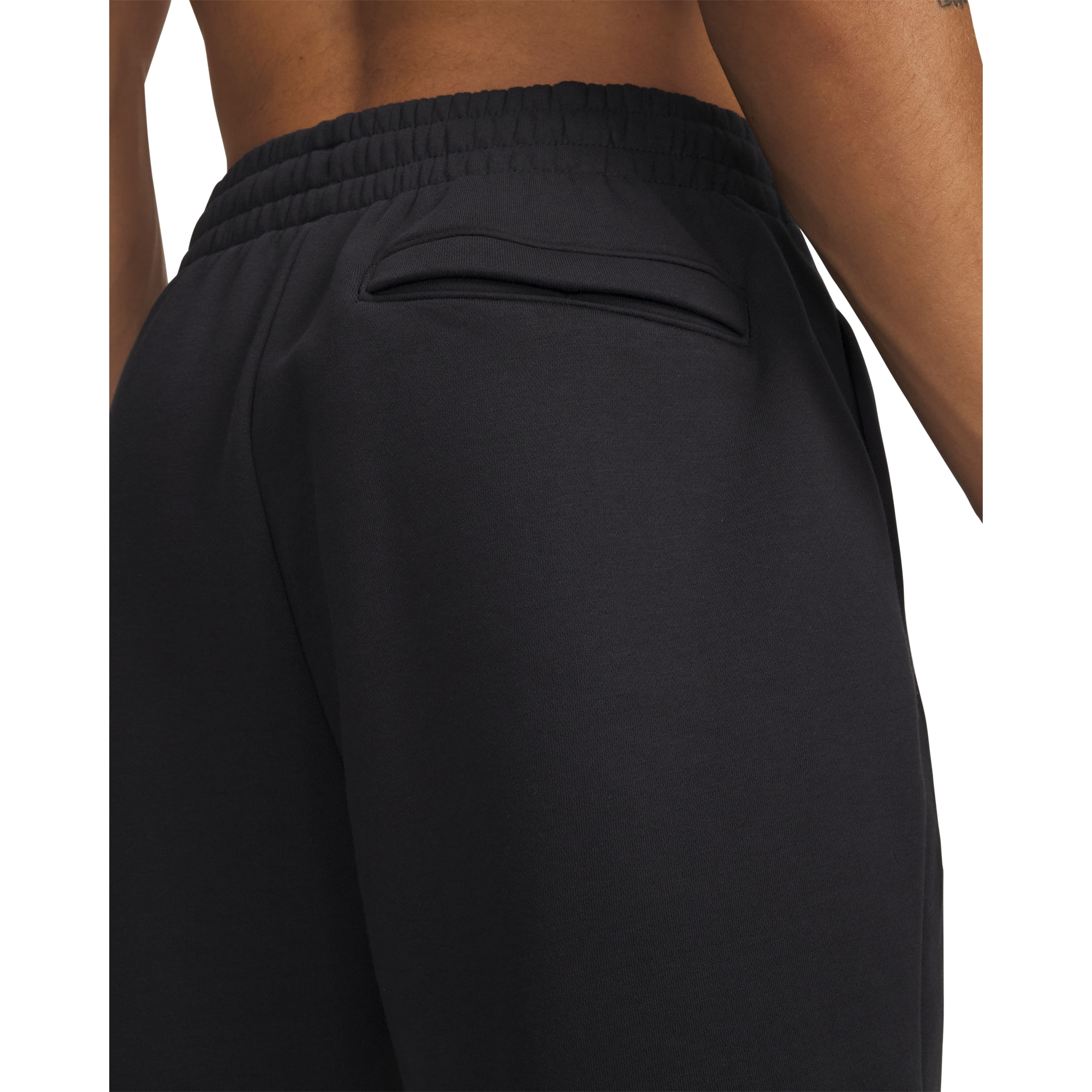 Under Armour Icon Fleece Short - Men's - Black, White L 7.75" Inseam – image 4 of 6