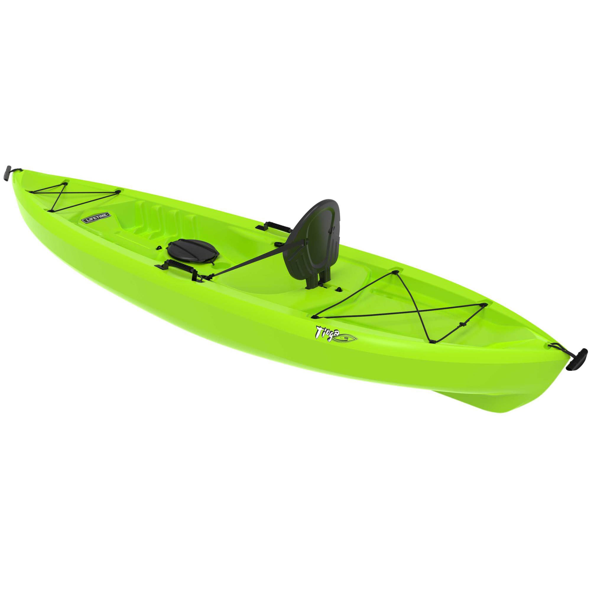 Lifetime Tioga Kayak - Lime Green 10'