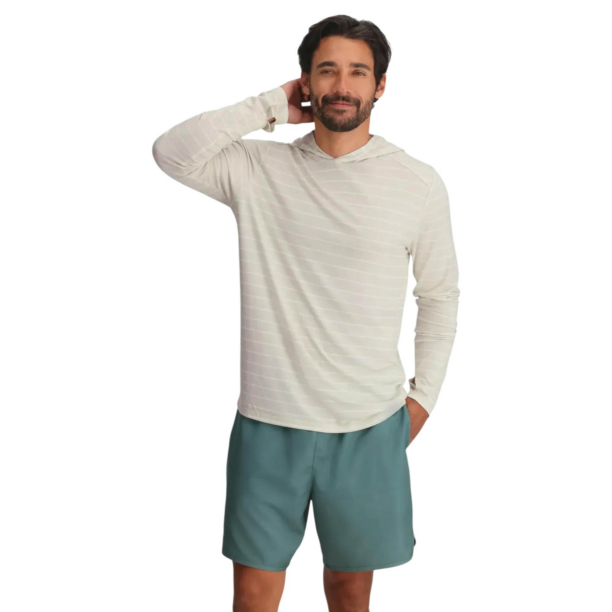Free-Fly-Bamboo-Shade-Hoodie---Men-s-Dash-Stripe-Birch