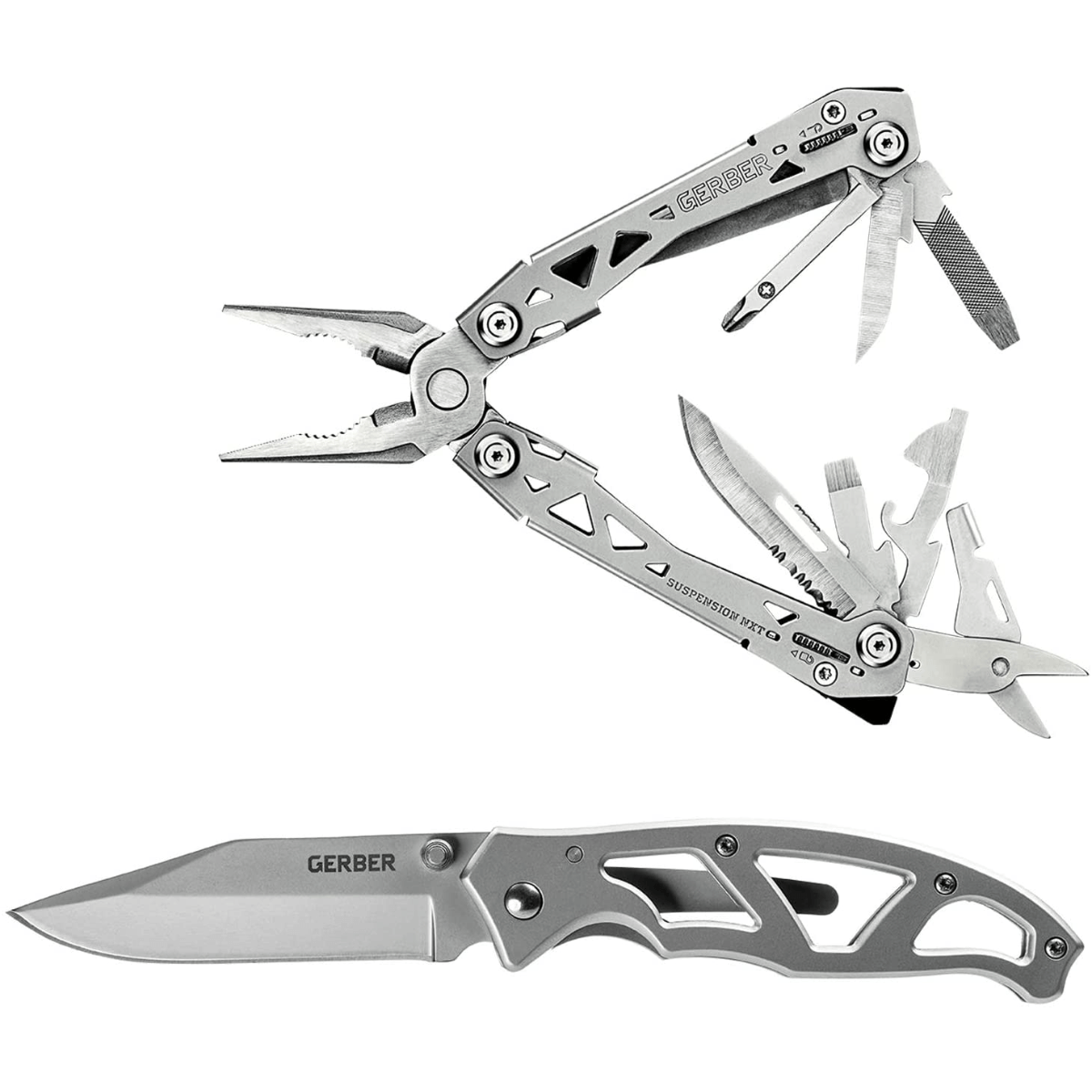 Gerber Suspension-NXT Multi-tool and Knife Combo - Gray