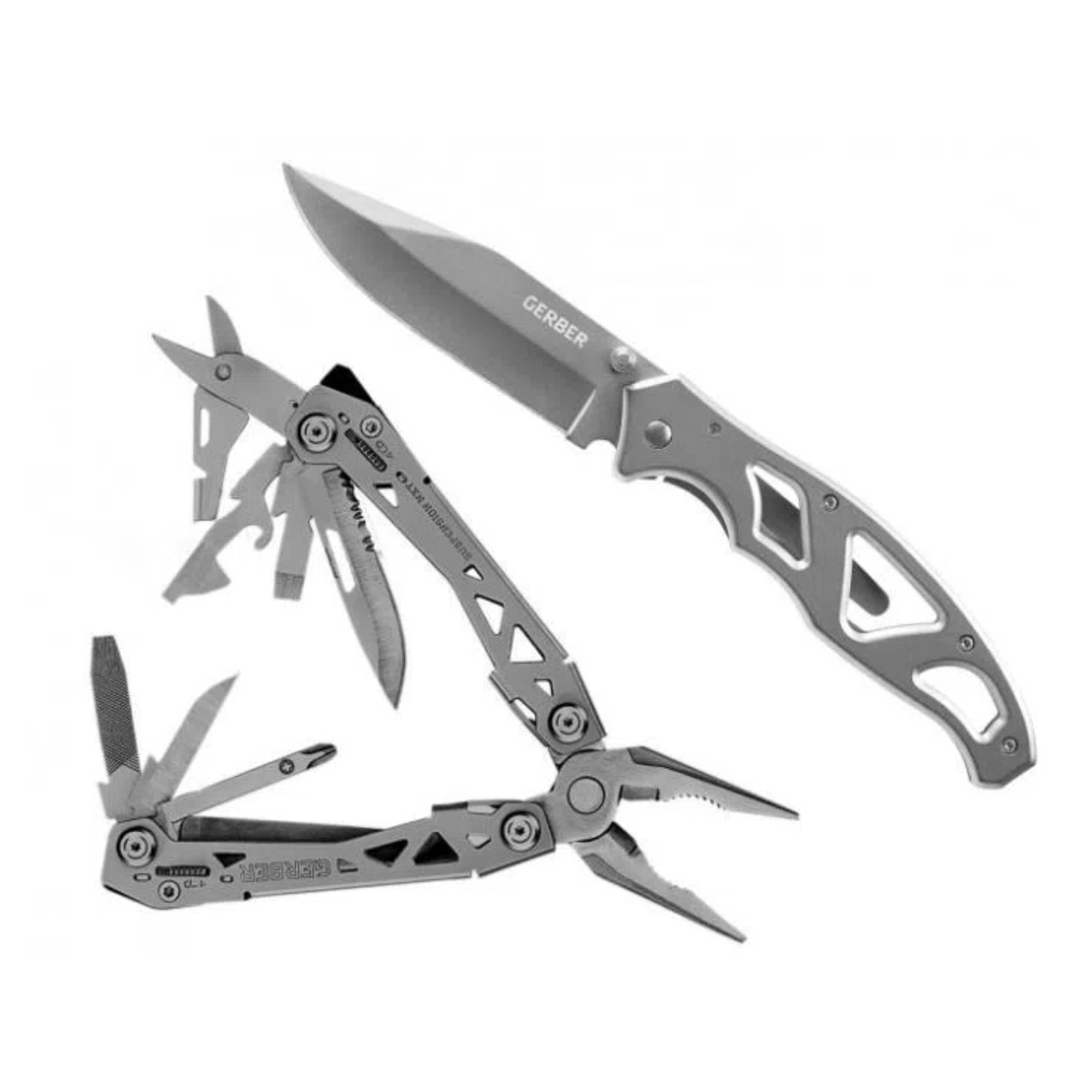 Gerber Suspension-NXT Multi-tool and Knife Combo - Gray