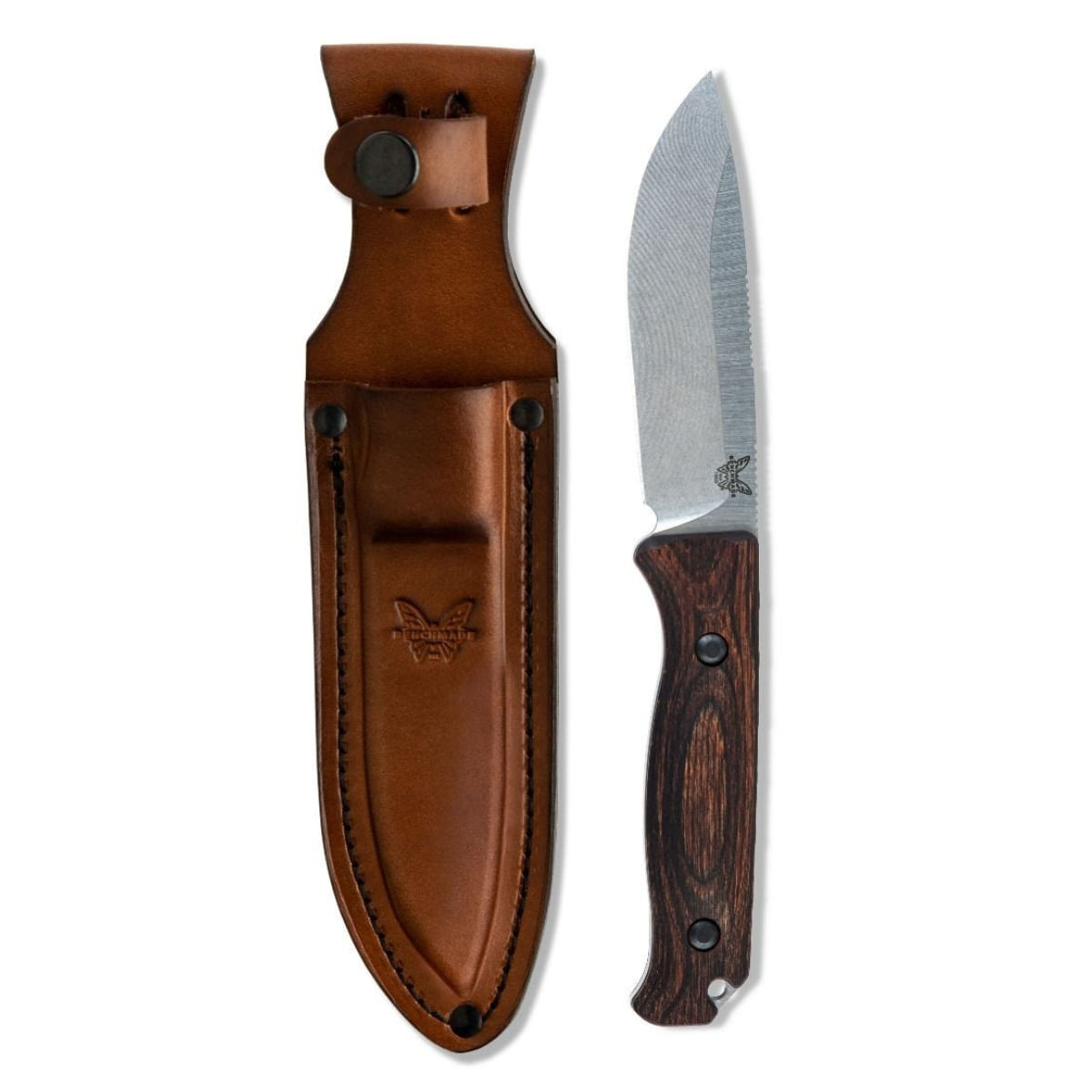 Benchmade Knife Saddle Mountain Skinner - Brown 4.2"