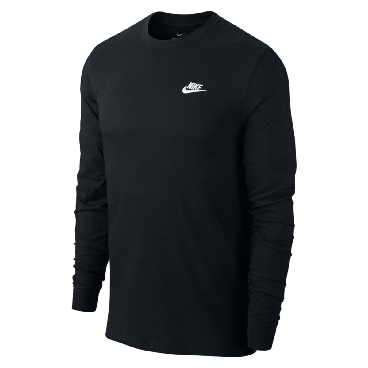 Nike Sportswear Club Long Sleeve T Shirt Men s Als